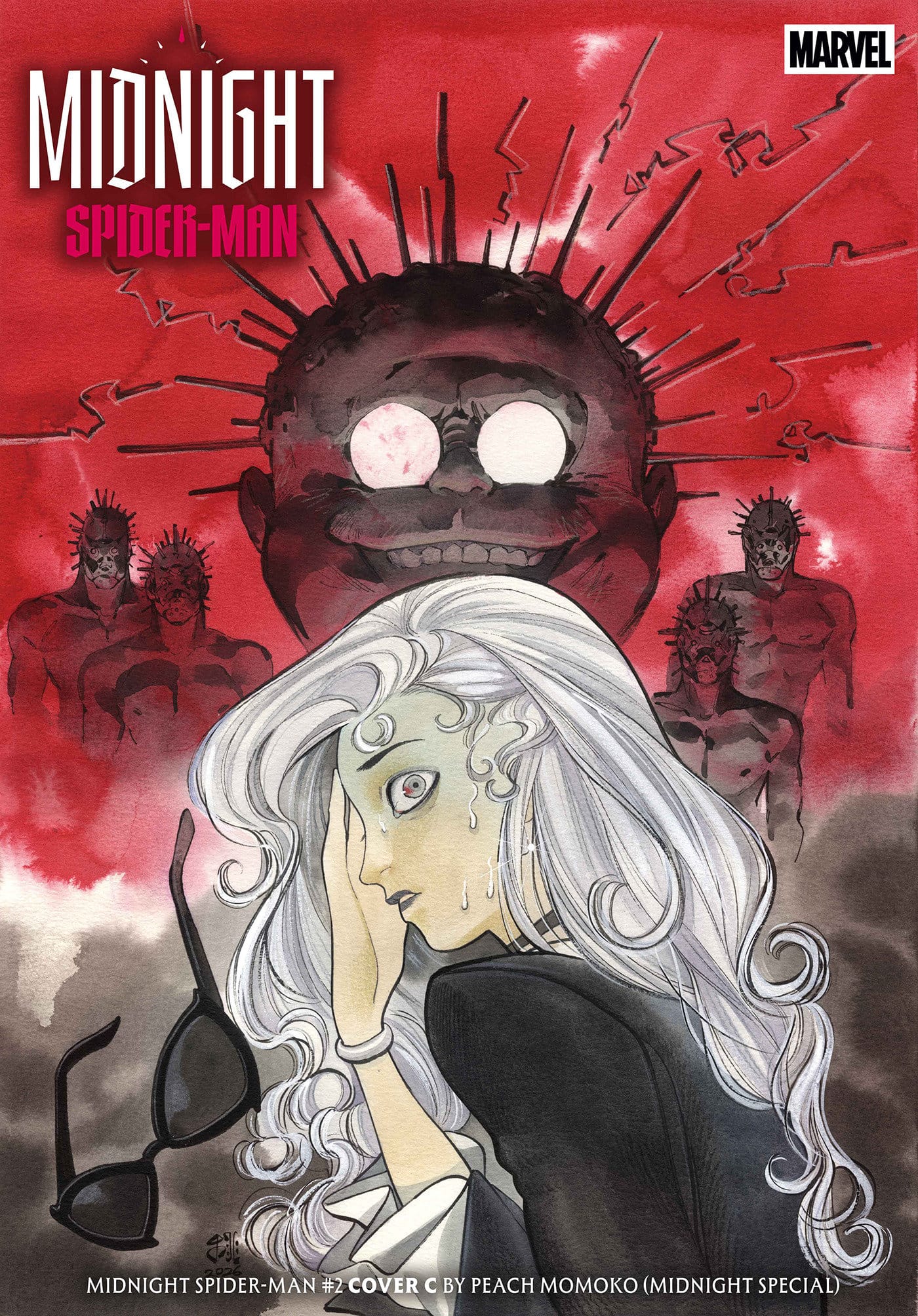 Marvel Comics Midnight Spider-Man #2 Cover C Peach Momoko Midnight Special Variant