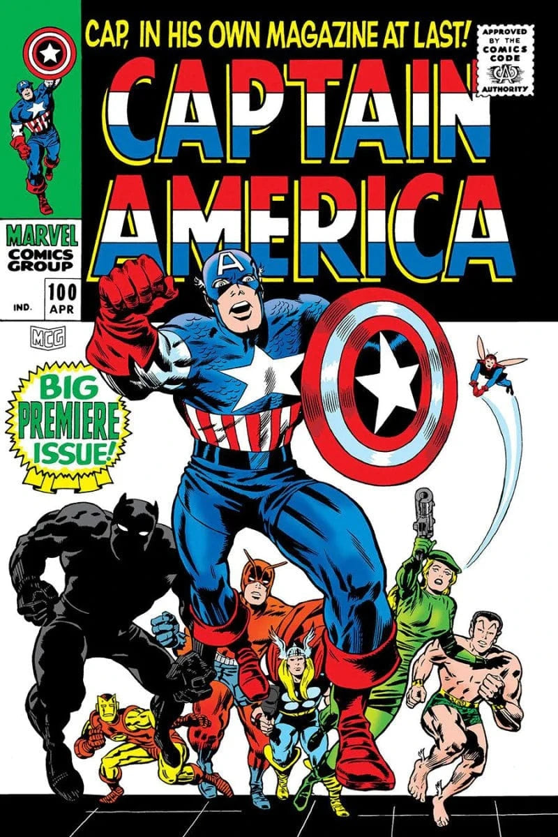 Marvel Comics Mighty Marvel Masterworks: Captain America Volume 3 - To Be Reborn (Direct Market Edition)