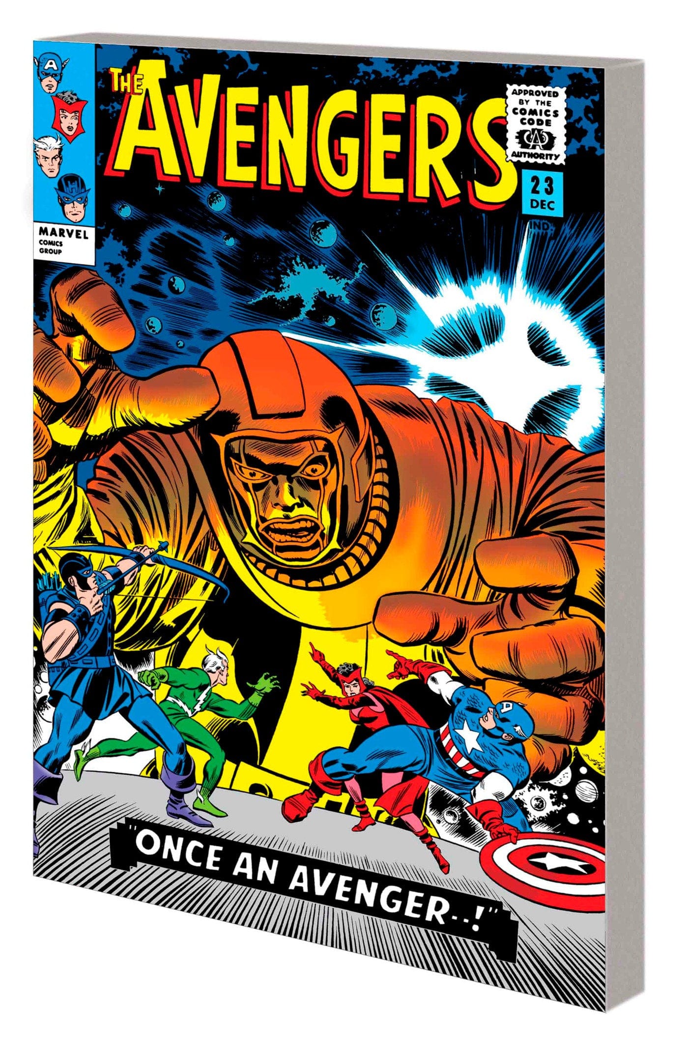Marvel Comics Mighty Marvel Masterworks: The Avengers Volume 3 - Among Us Walks A Goliath (Direct Market Edition)