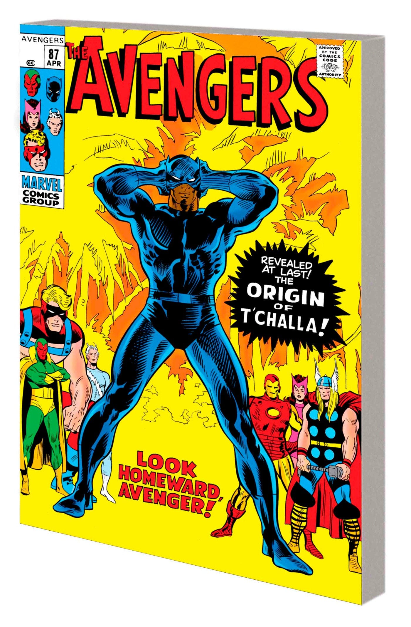 Marvel Comics Mighty Marvel Masterworks: The Black Panther Volume 2 - Look Homeward (Direct Market Edition)