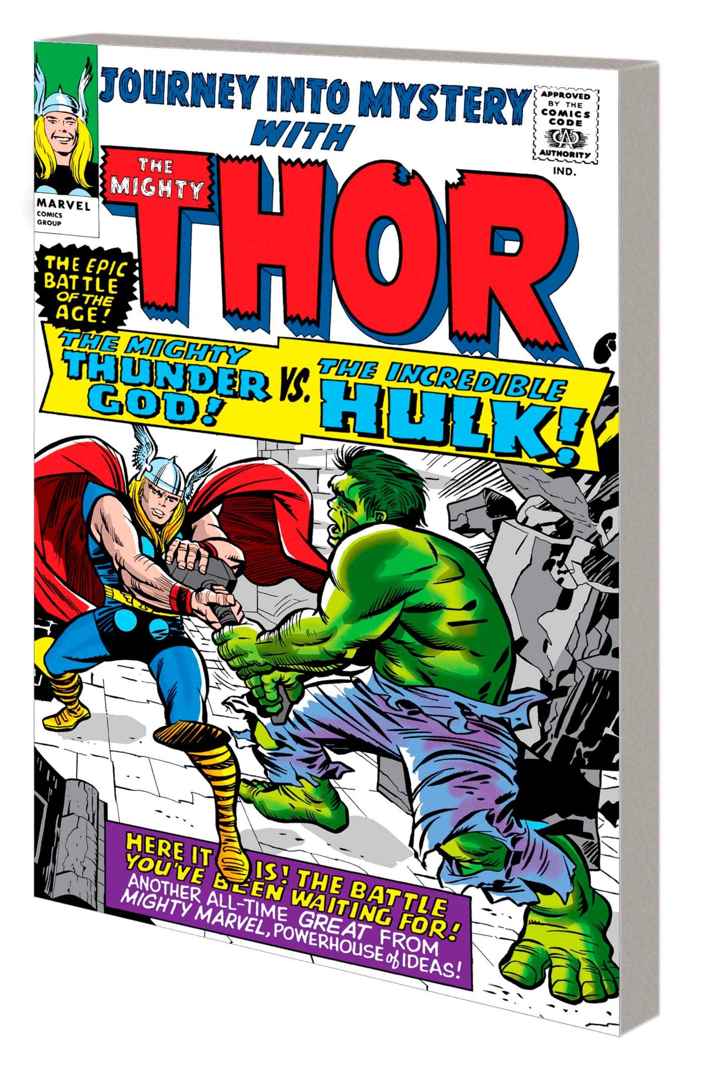 Marvel Comics Mighty Marvel Masterworks: The Mighty Thor Volume 3 - The Trial Of The Gods (Direct Market Edition)