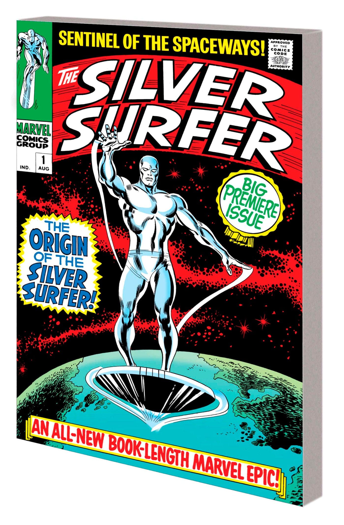 Marvel Comics Mighty Marvel Masterworks: The Silver Surfer Volume 1 - The Sentinel Of The Spaceways (Direct Market Edition)