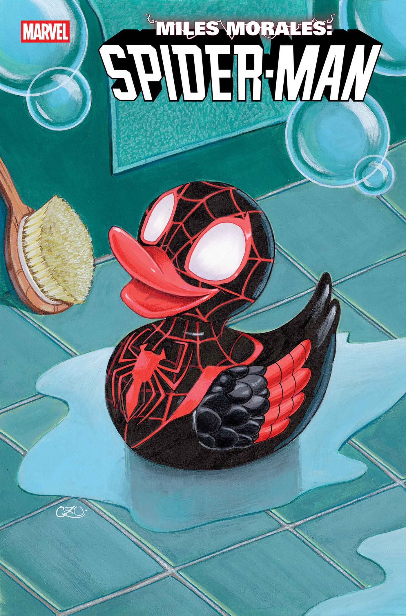 Marvel Comics Miles Morales: Spider-Man #1 Chrissie Zullo Marvel Duck Variant
