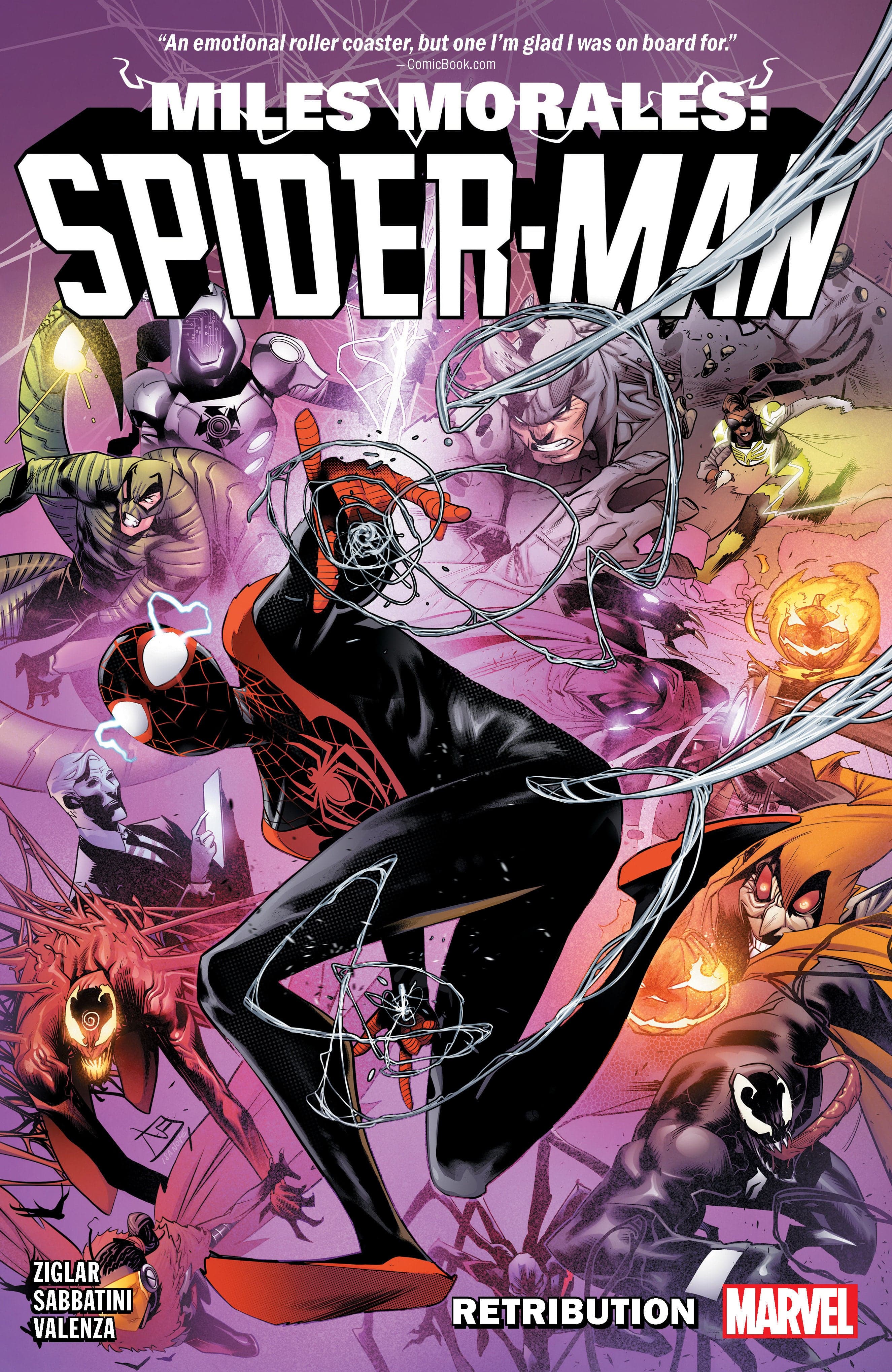 Marvel Comics Miles Morales: Spider-Man By Cody Ziglar Volume 4 - Retribution