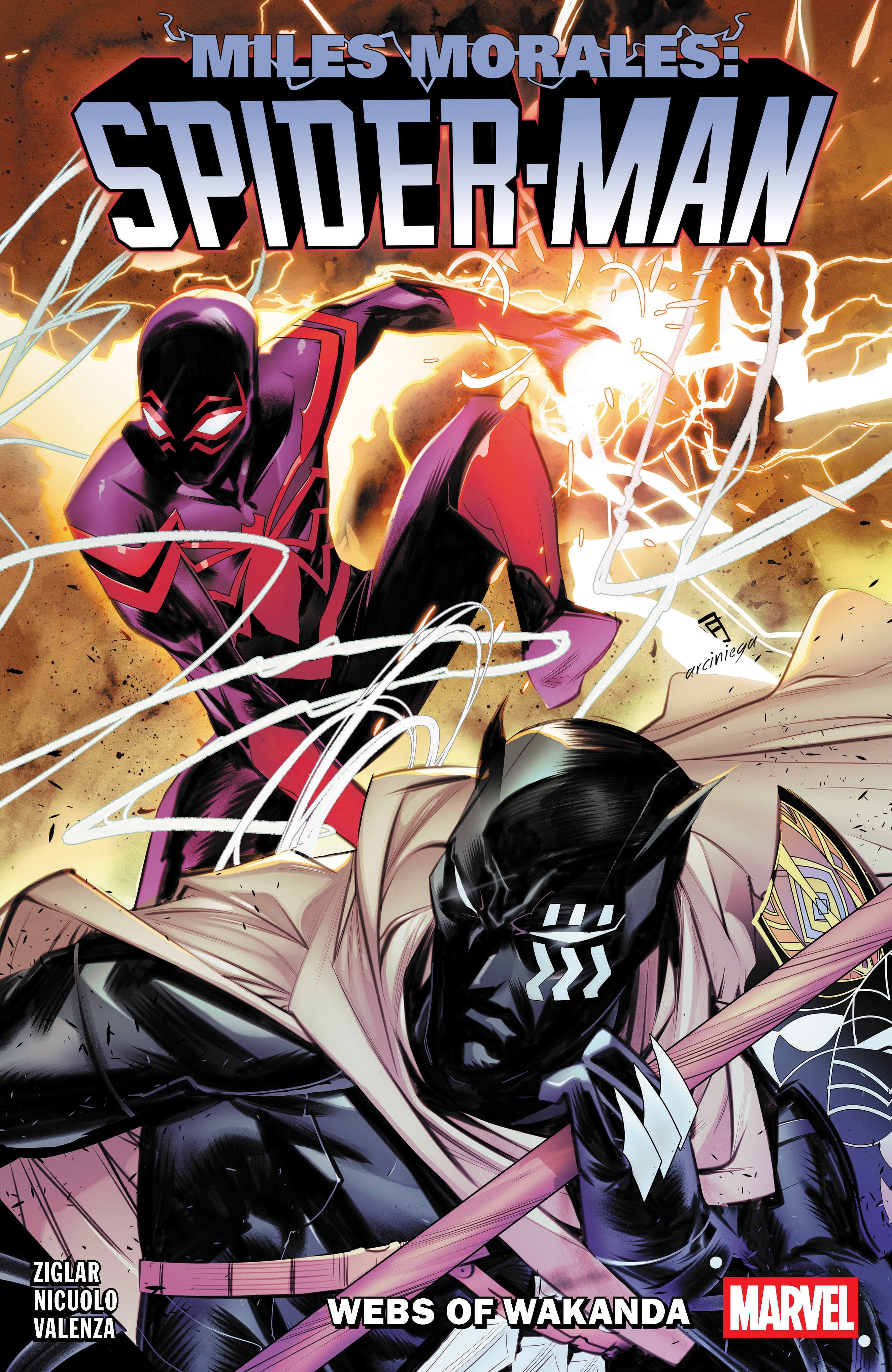 Marvel Comics Miles Morales: Spider-Man By Cody Ziglar Volume 6 - Webs Of Wakanda