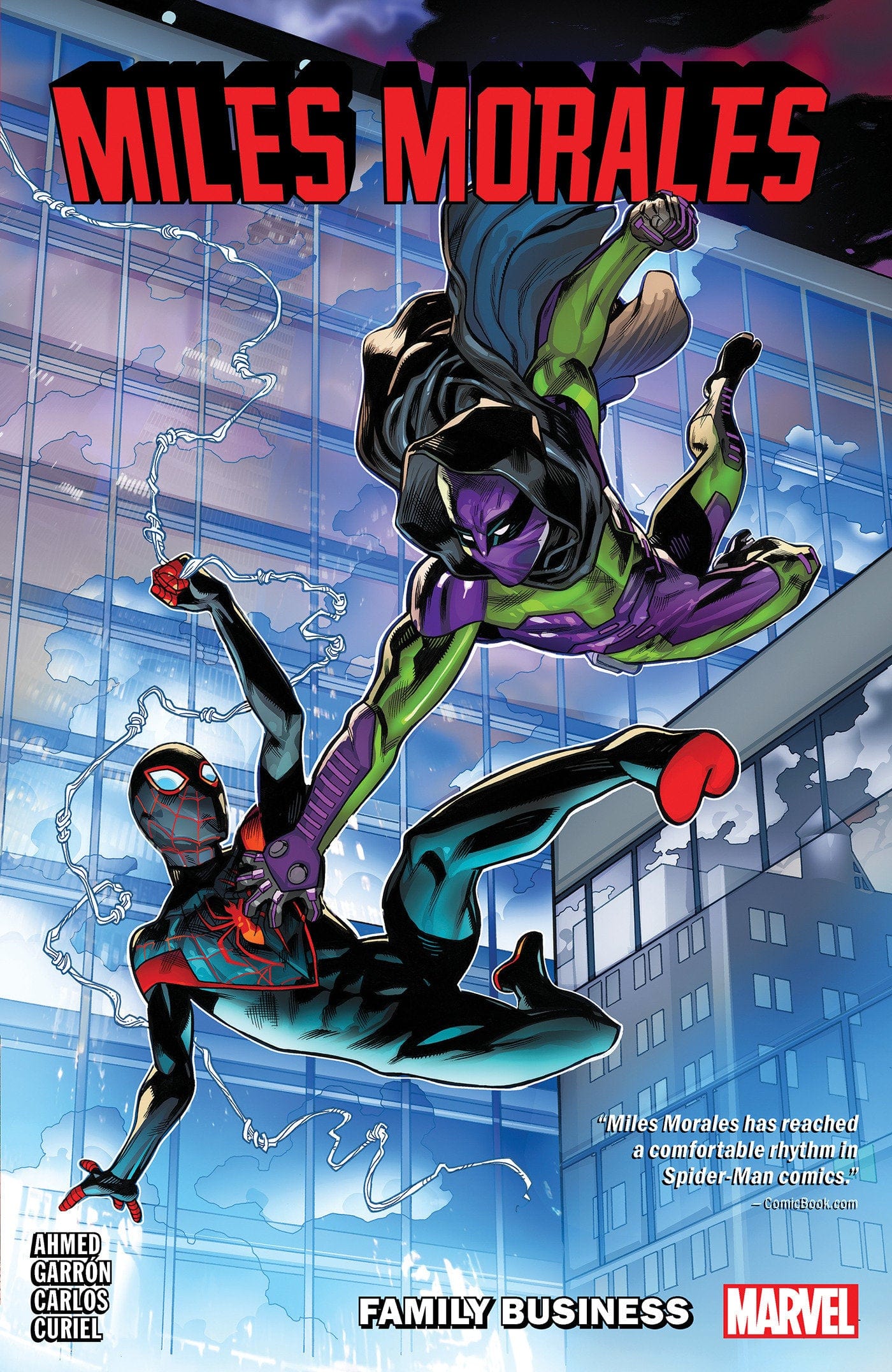 Marvel Comics Miles Morales Volume 3: Family Business