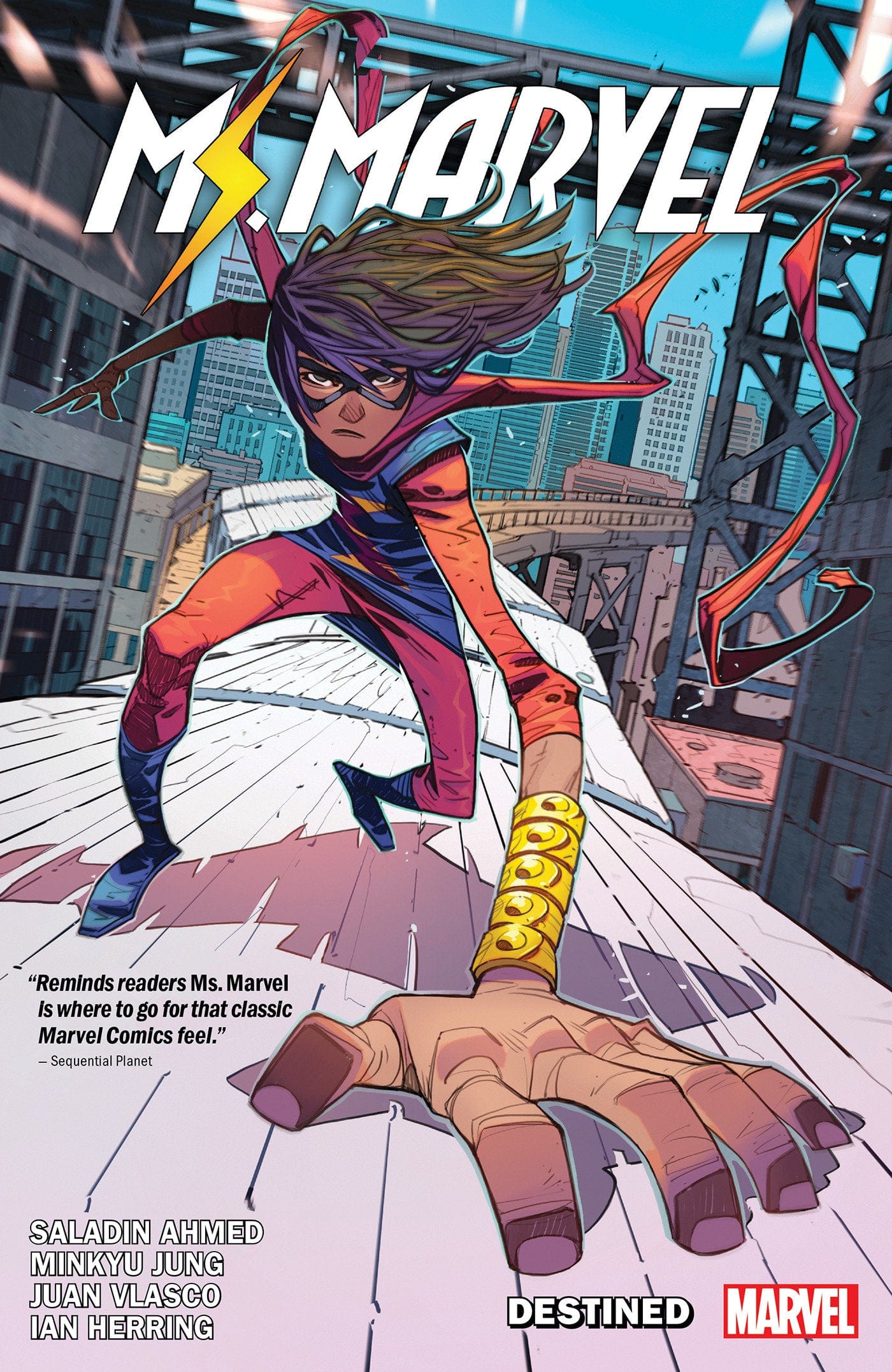 Marvel Comics Ms. Marvel By Saladin Ahmed Volume 1: Destined
