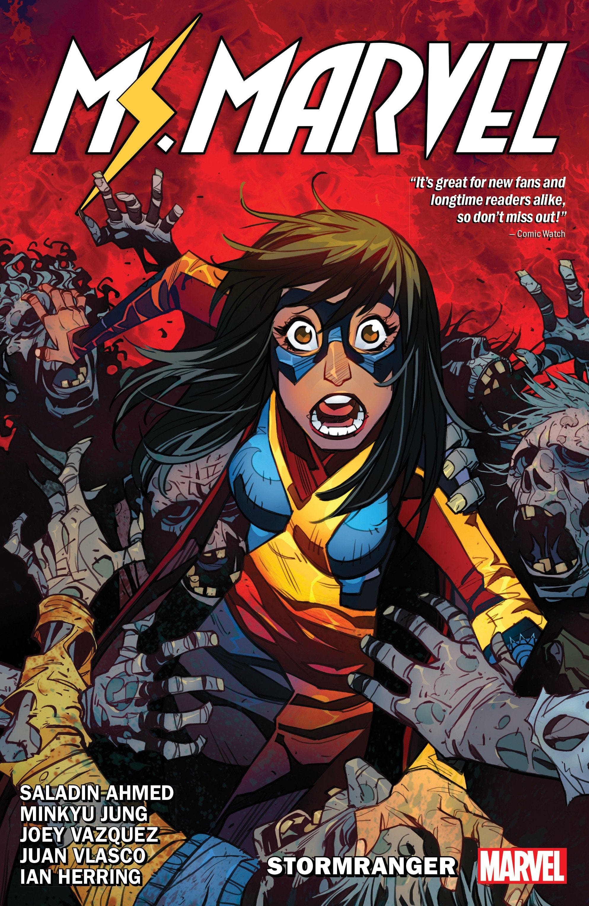 Marvel Comics Ms. Marvel By Saladin Ahmed Volume 2: Stormranger