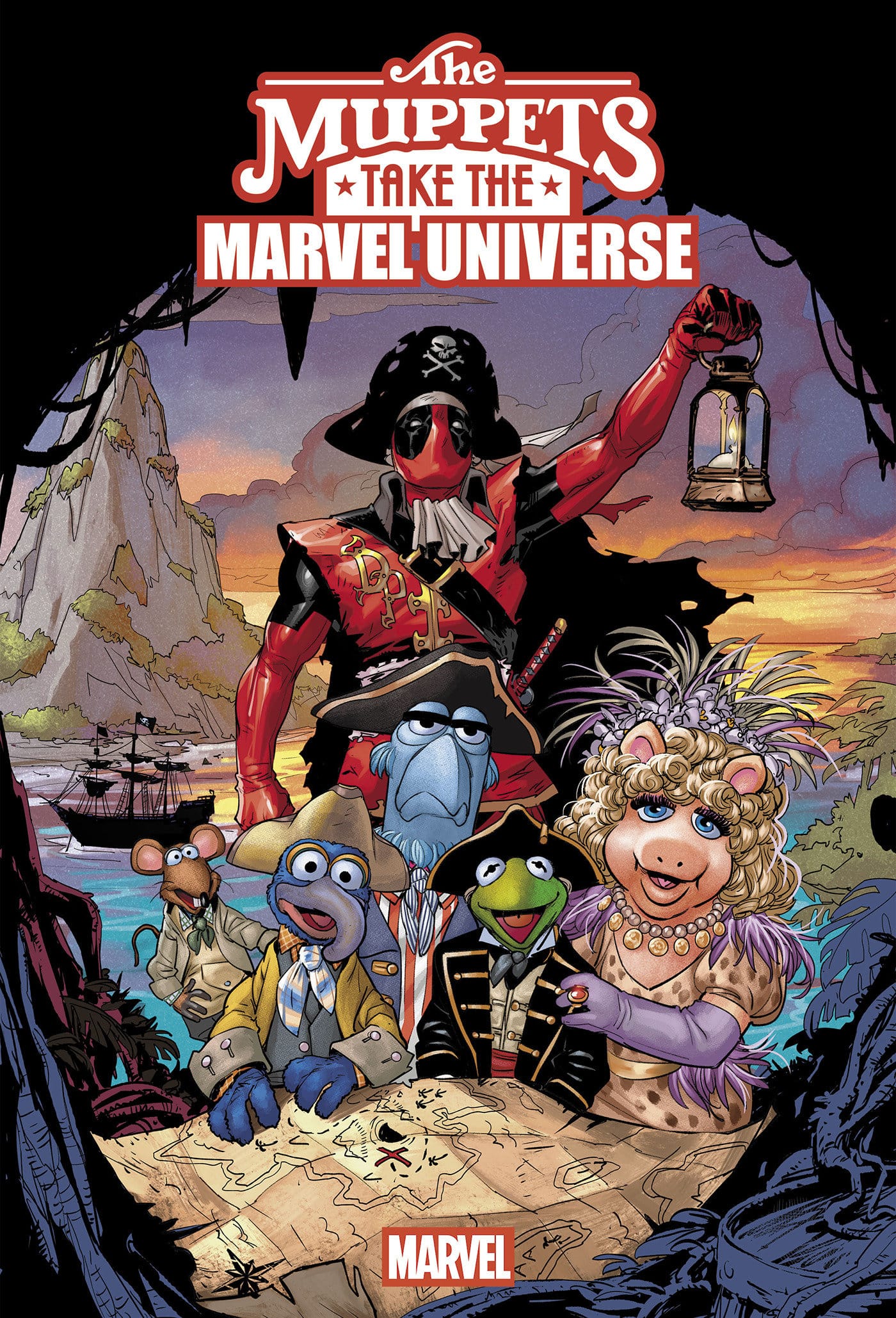 Marvel Comics Muppets Take The Marvel Universe #1 Matteo Lolli Muppet Treasure Island 30th Anniversary Variant