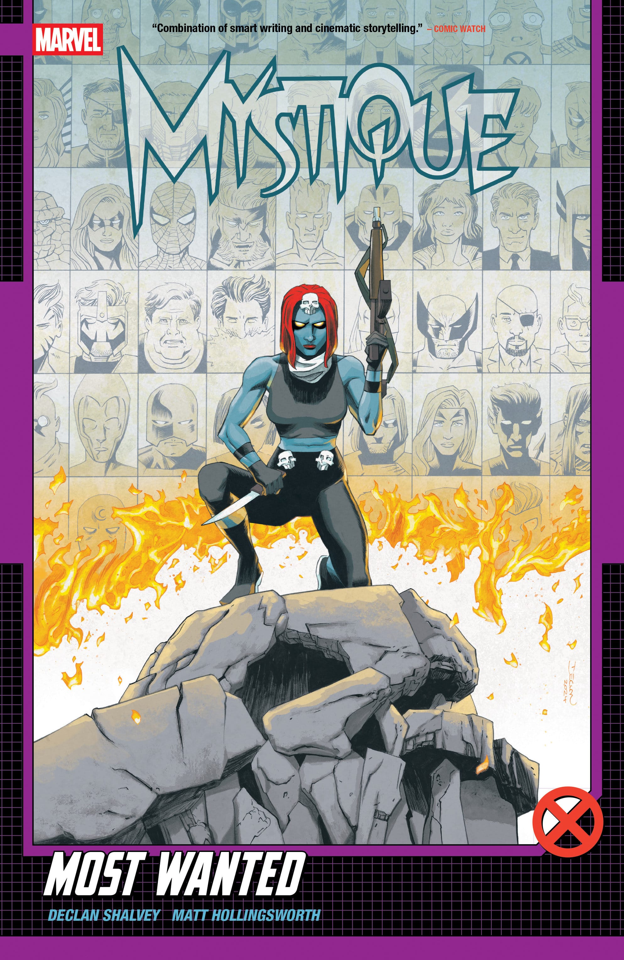 Marvel Comics Mystique: Most Wanted