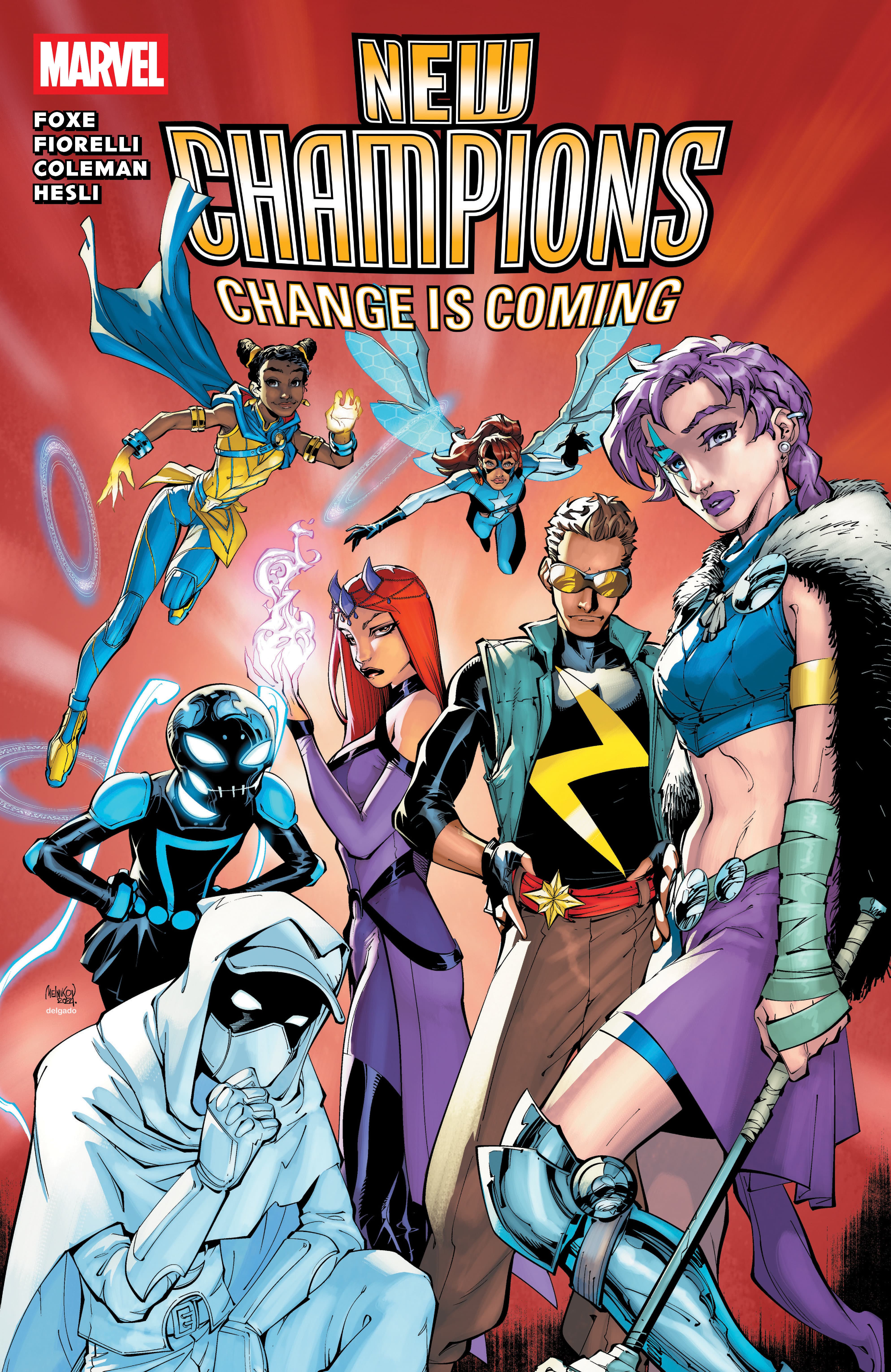 Marvel Comics New Champions: Change Is Coming