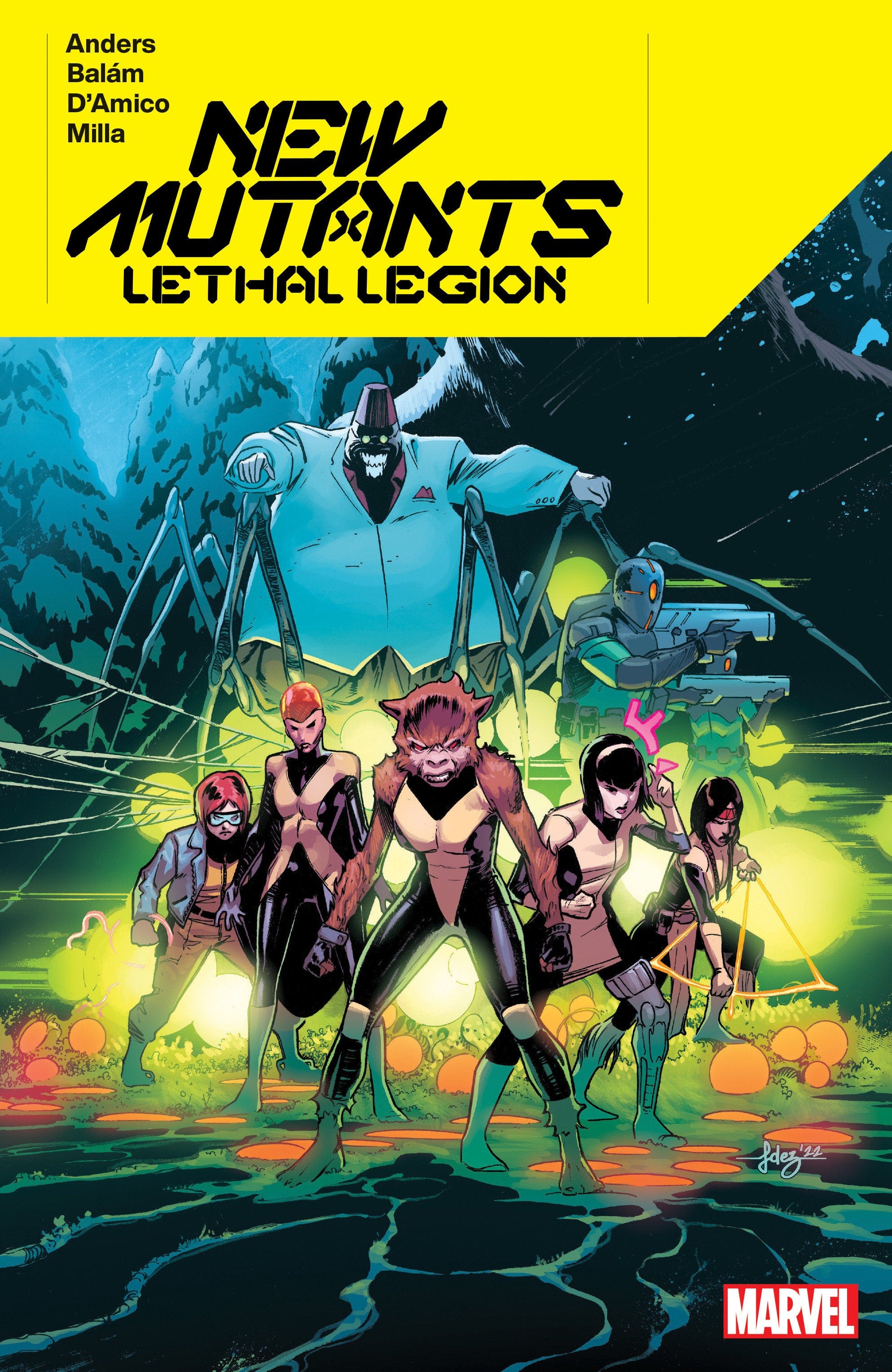 Marvel Comics New Mutants Lethal Legion