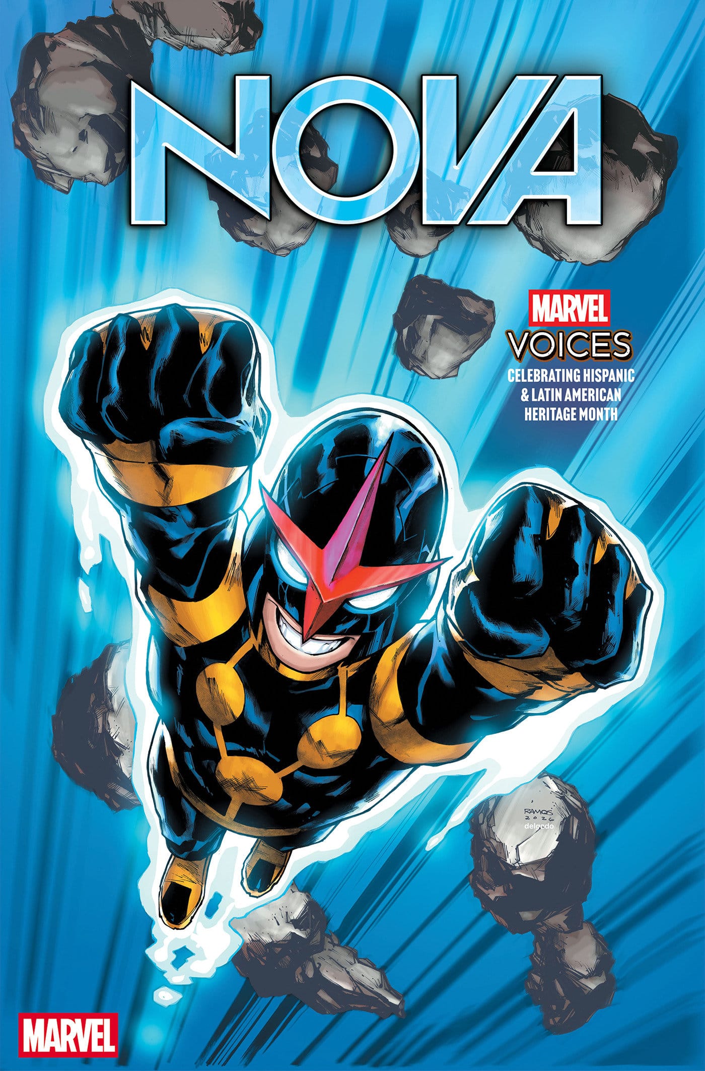 Marvel Comics Nova: Return Of The Rings #1 Main Cover Humberto Ramos