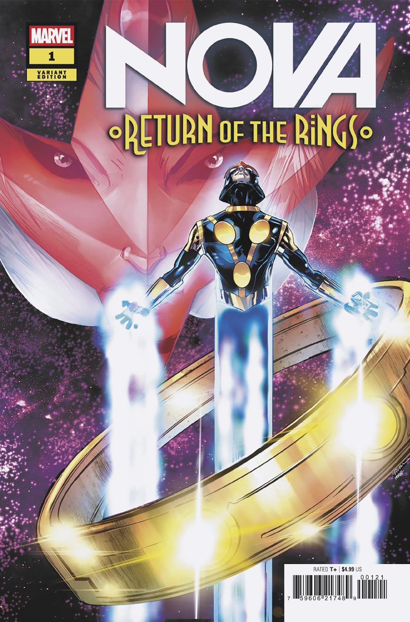 Marvel Comics Nova: Return Of The Rings #1 Phil Jimenez Variant