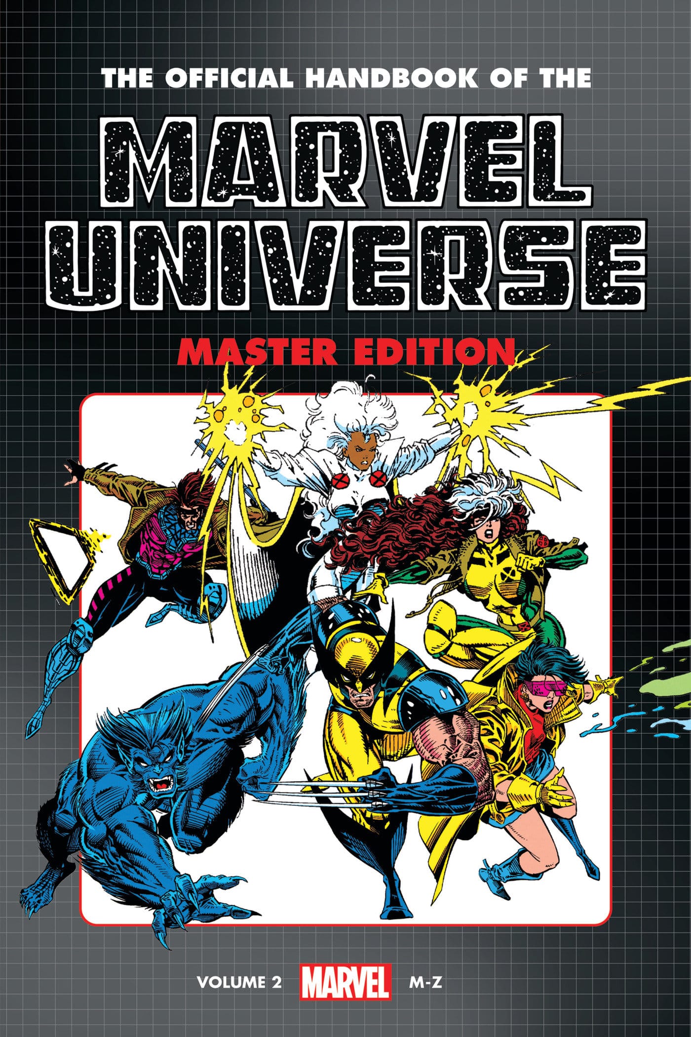 Marvel Comics Official Handbook Of The Marvel Universe: Master Edition Omnibus Vol. 2 X-Men Cover (Direct Market Edition)