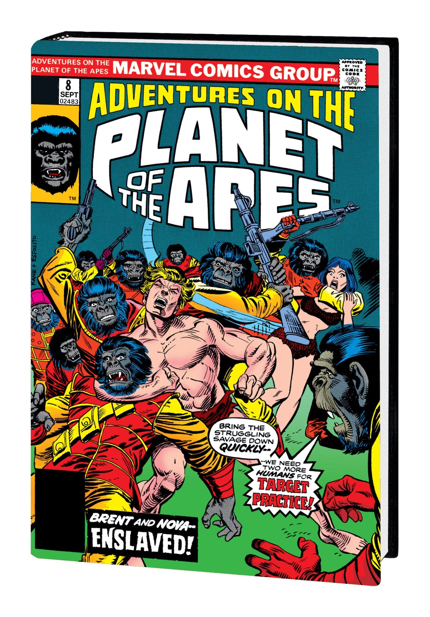 Marvel Comics Planet Of The Apes Adventures: The Original Marvel Years Omnibus (Direct Market Edition)