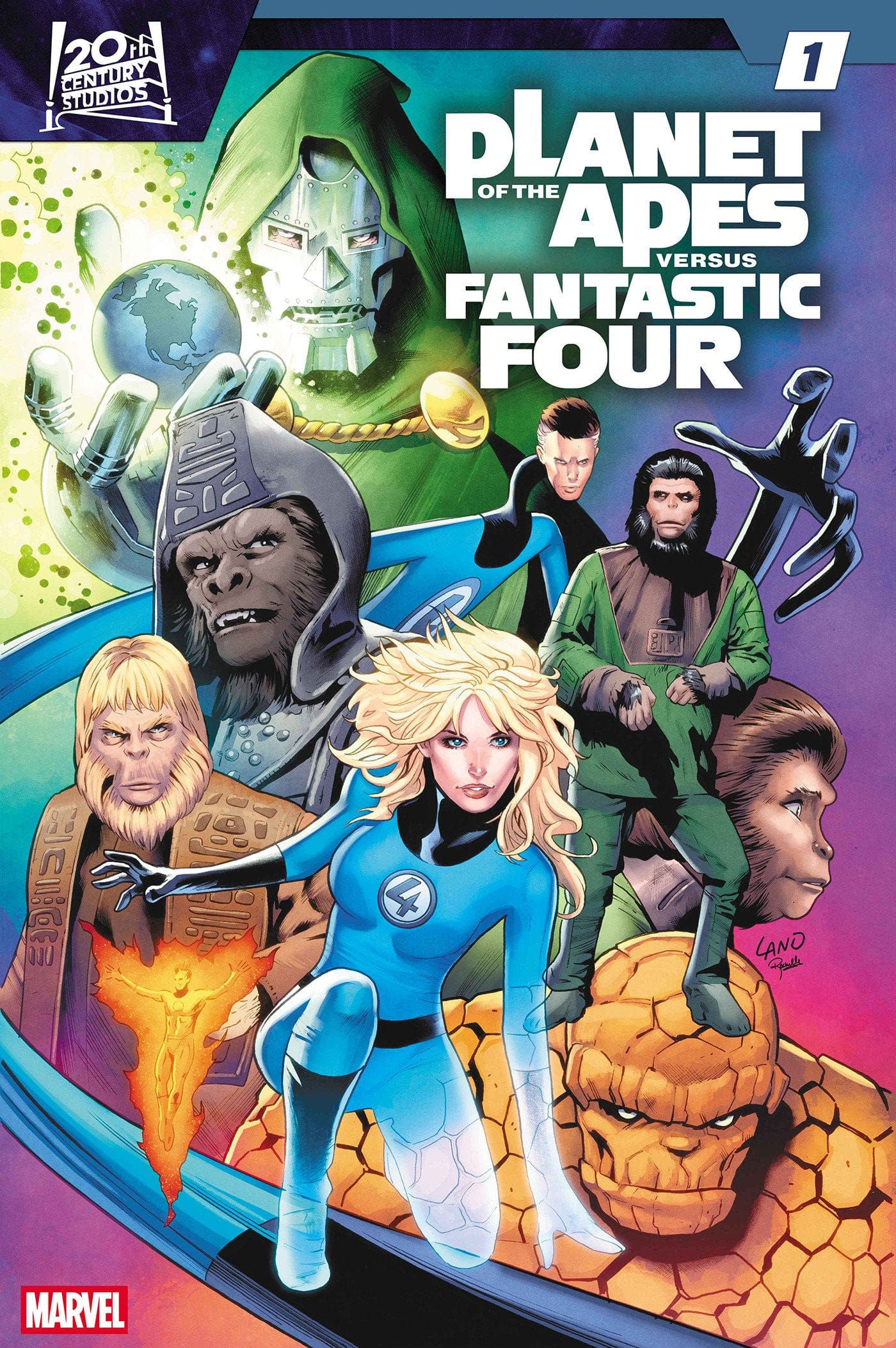 Marvel Comics Planet Of The Apes Vs. Fantastic Four (Series Subscription)