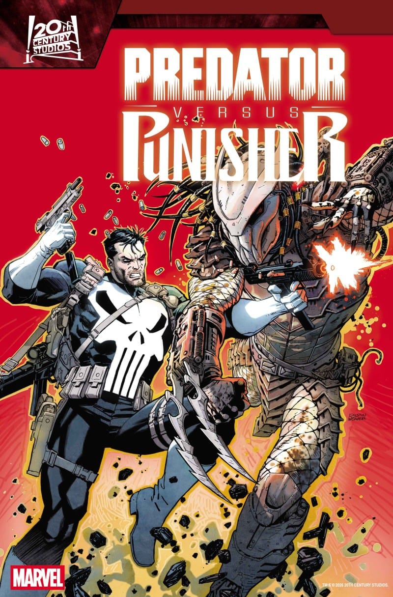 Marvel Comics Predator vs. Punisher #1 Cover A Dustin Weaver