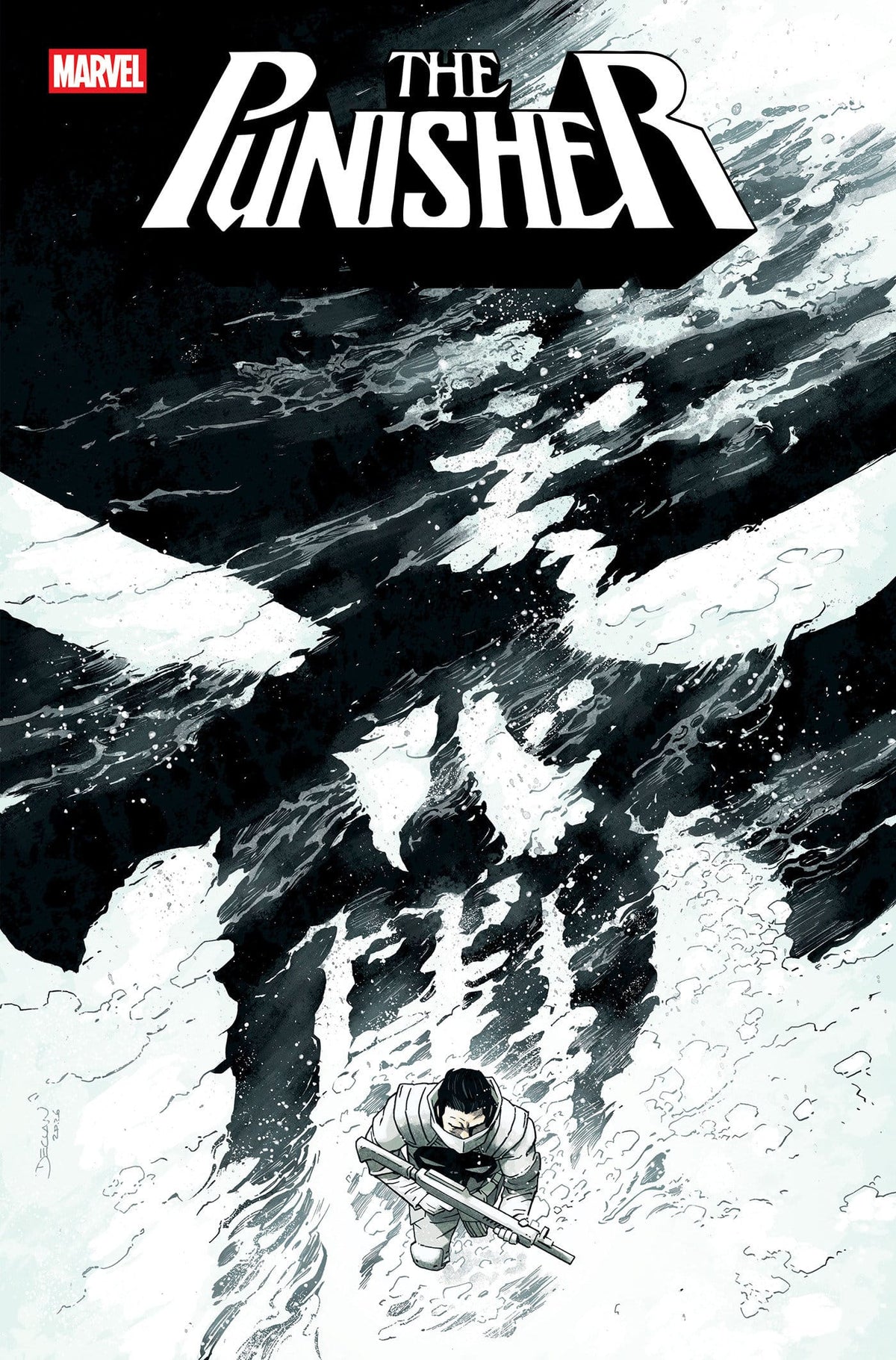 Marvel Comics Punisher #12 Cover B Declan Shalvey Variant
