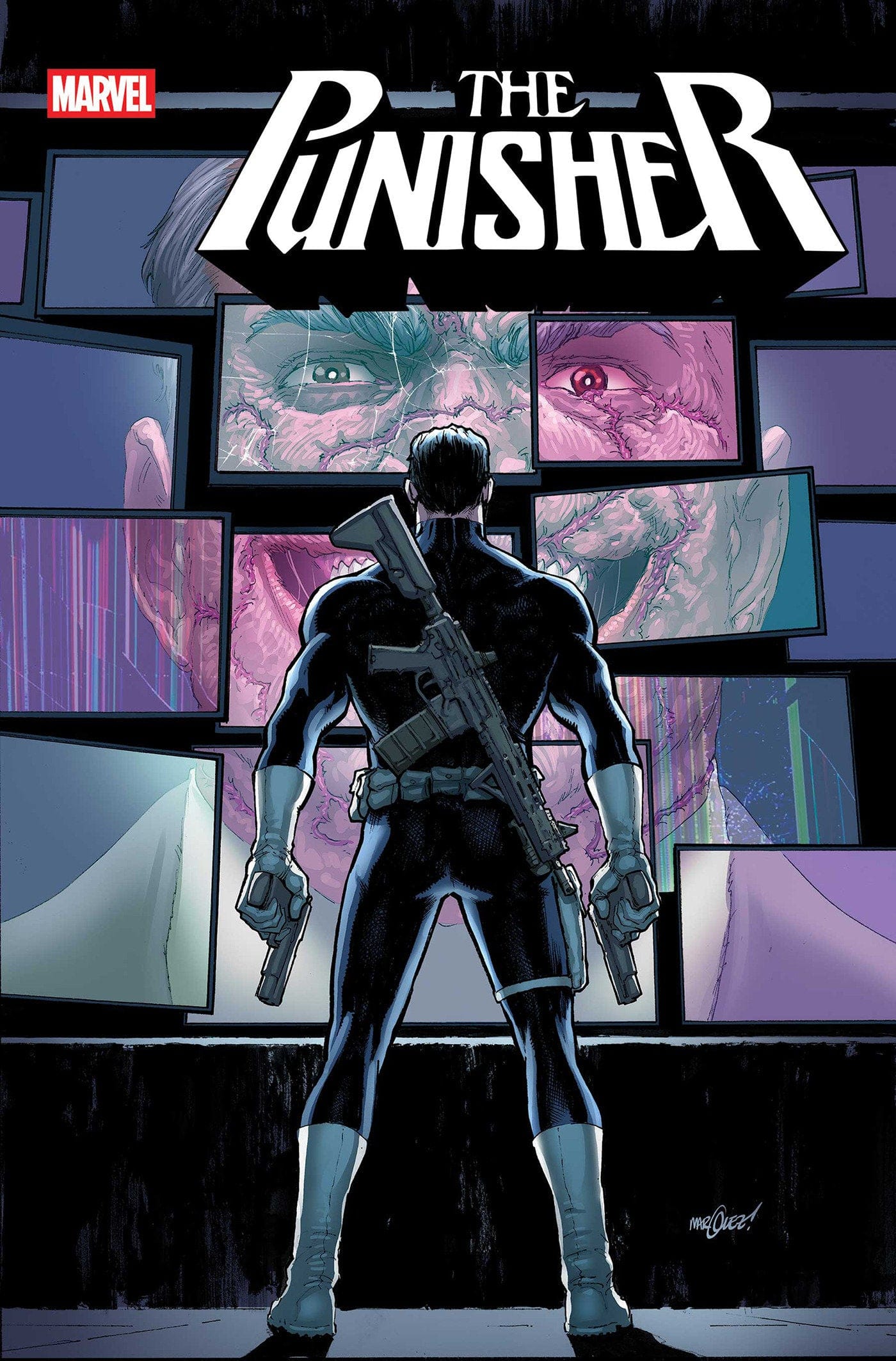 Marvel Comics Punisher #4 Main Cover David Marquez