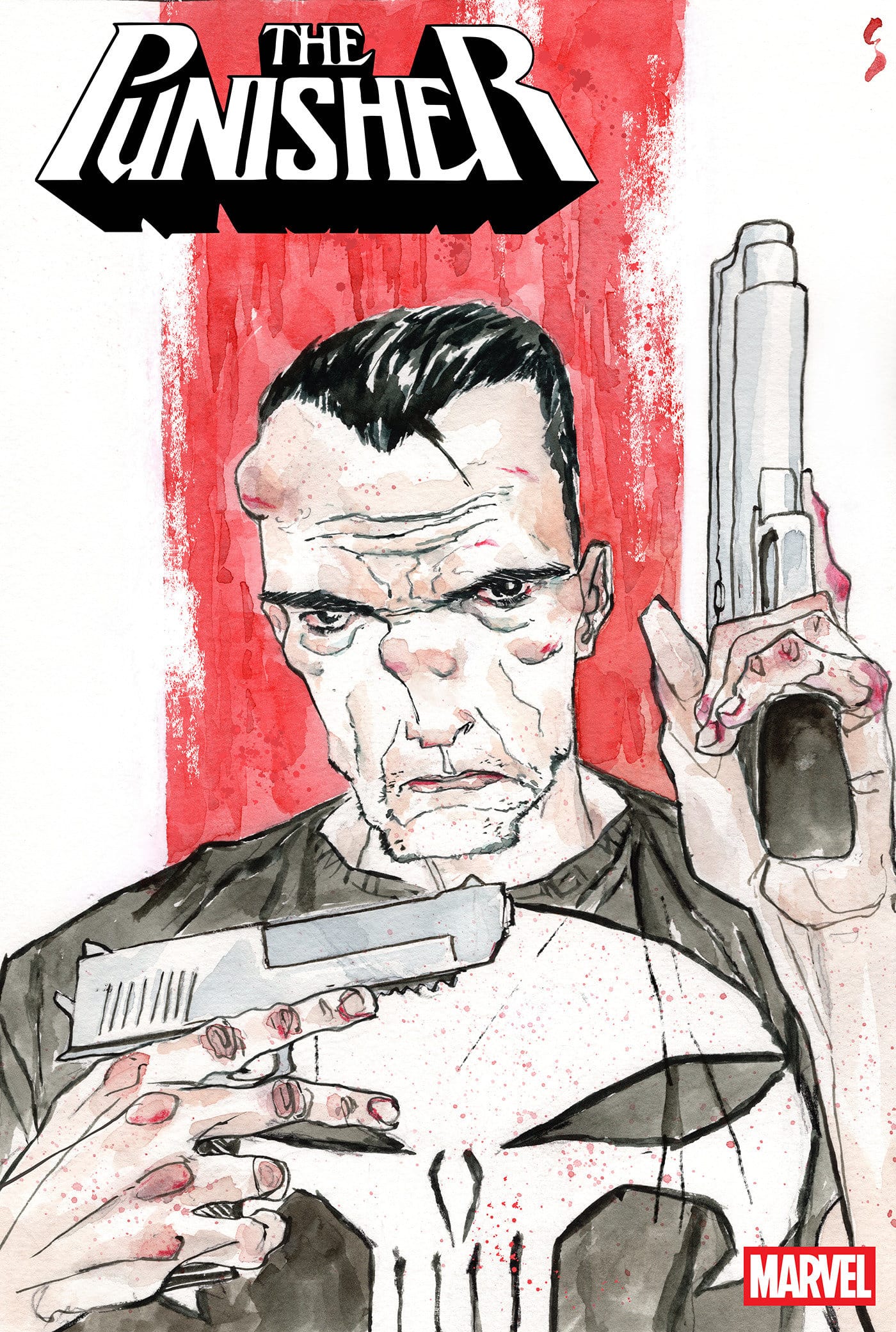 Marvel Comics Punisher #9 Geoff Shaw Art Style Variant