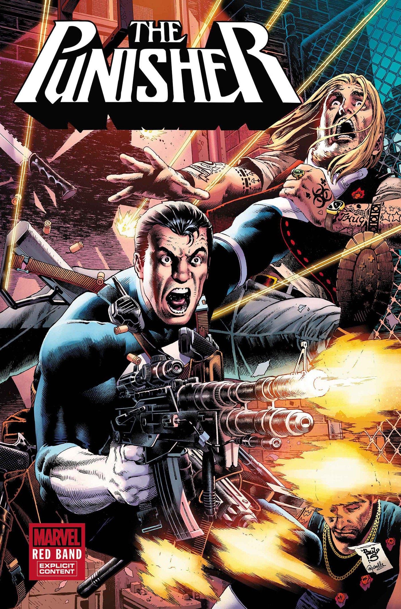 Marvel Comics Punisher: Red Band #2 Paulo Siqueira Variant (Polybagged)