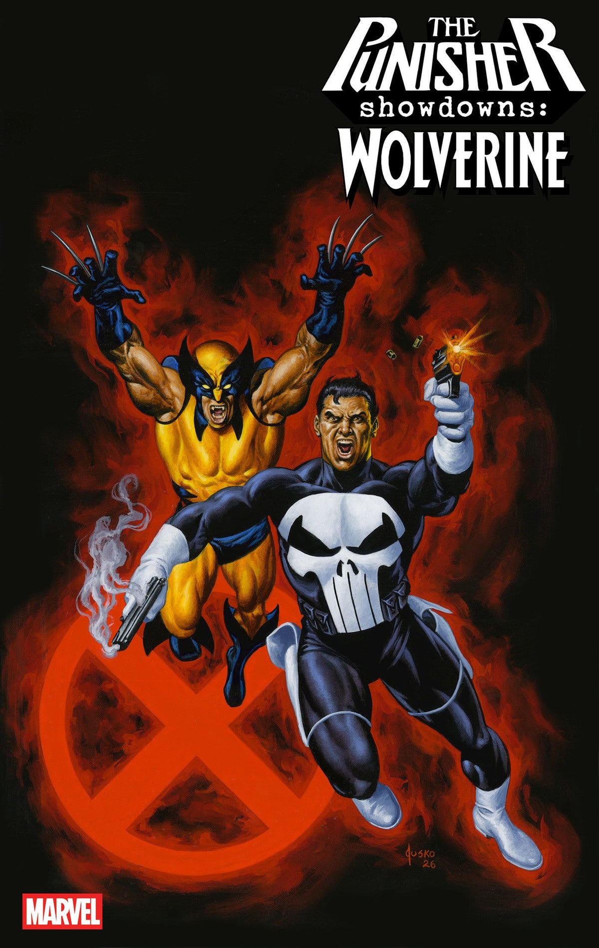 Marvel Comics Punisher Showdowns: Winter Soldier #1 Cover B Joe Jusko Variant
