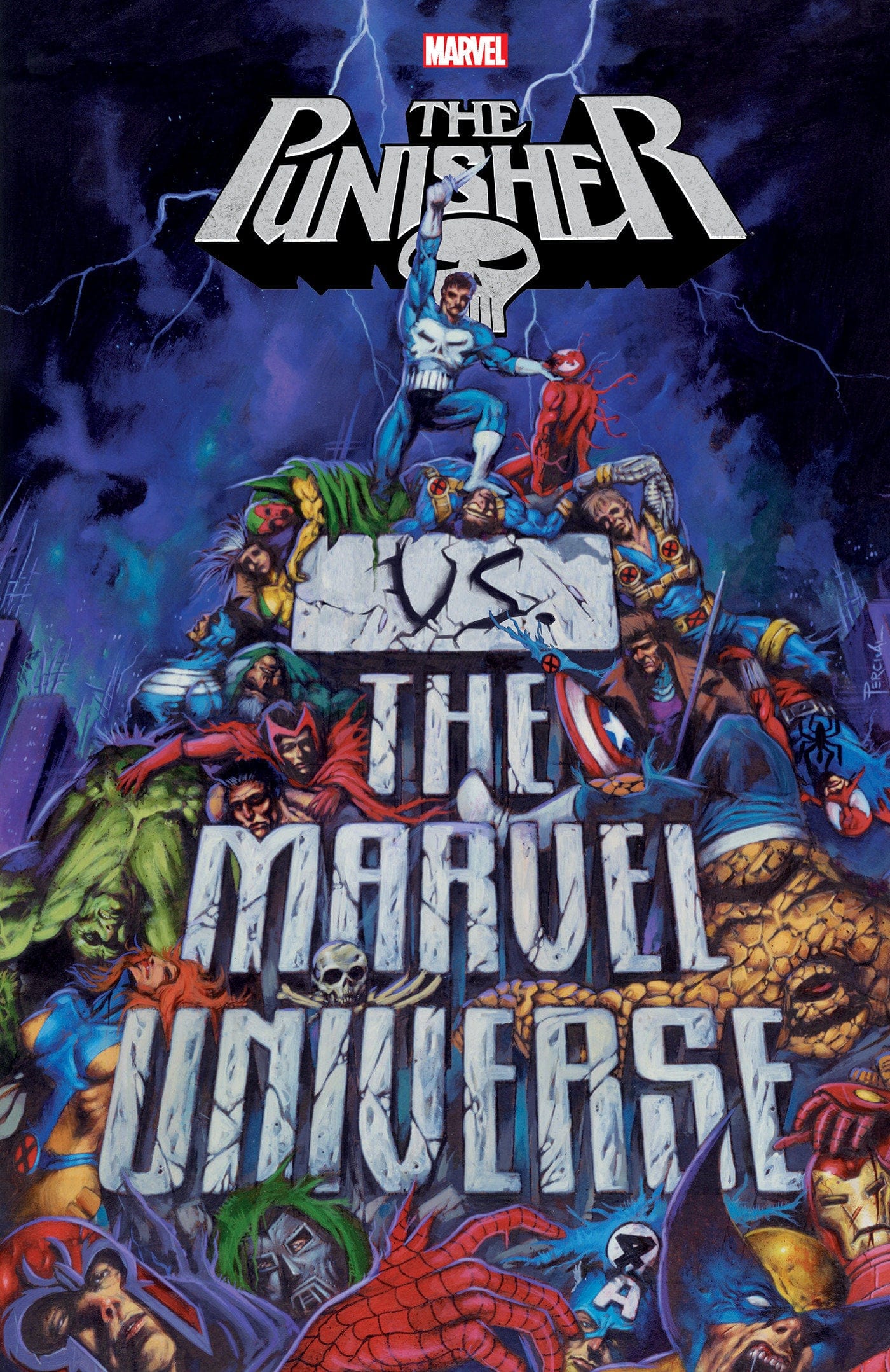 Marvel Comics Punisher Vs. The Marvel Universe