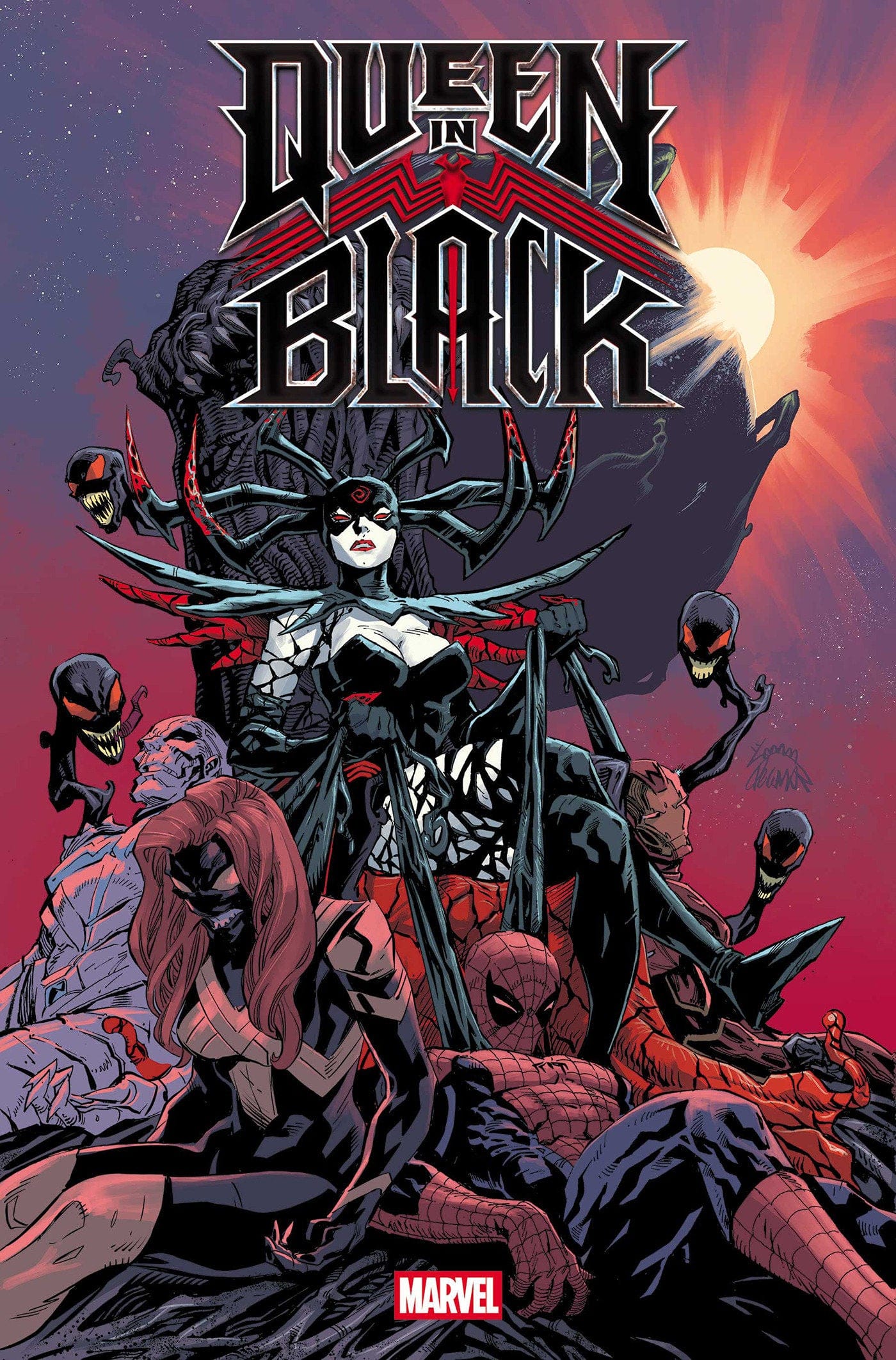 Marvel Comics Queen In Black #1 Main Cover Ryan Stegman