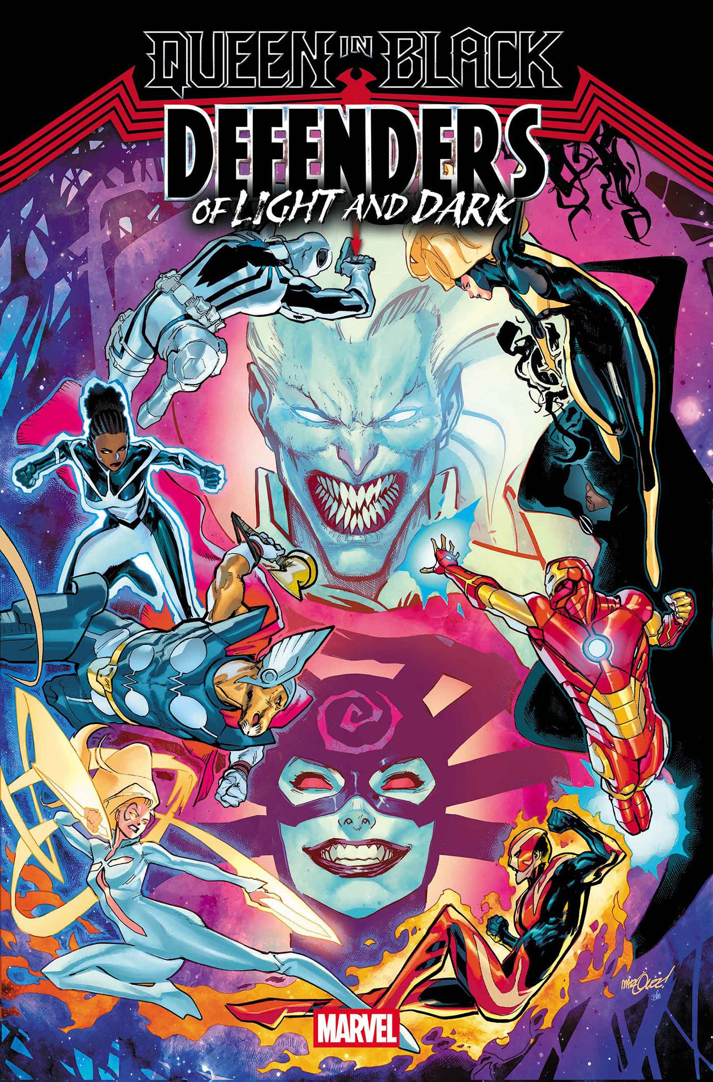 Marvel Comics Queen In Black: Defenders Of Light And Dark #1 Main Cover David Marquez