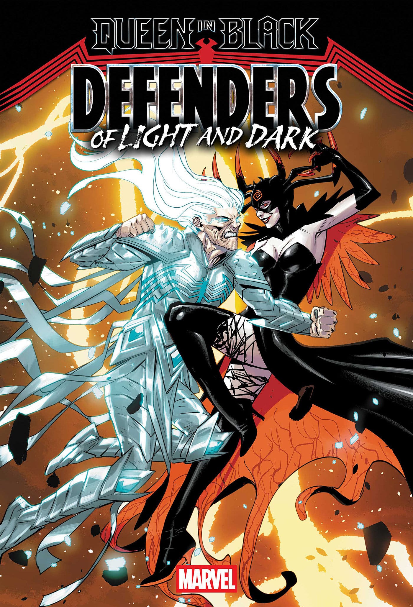 Marvel Comics Queen In Black: Defenders Of Light And Dark #3 Main Cover Matteo Lolli