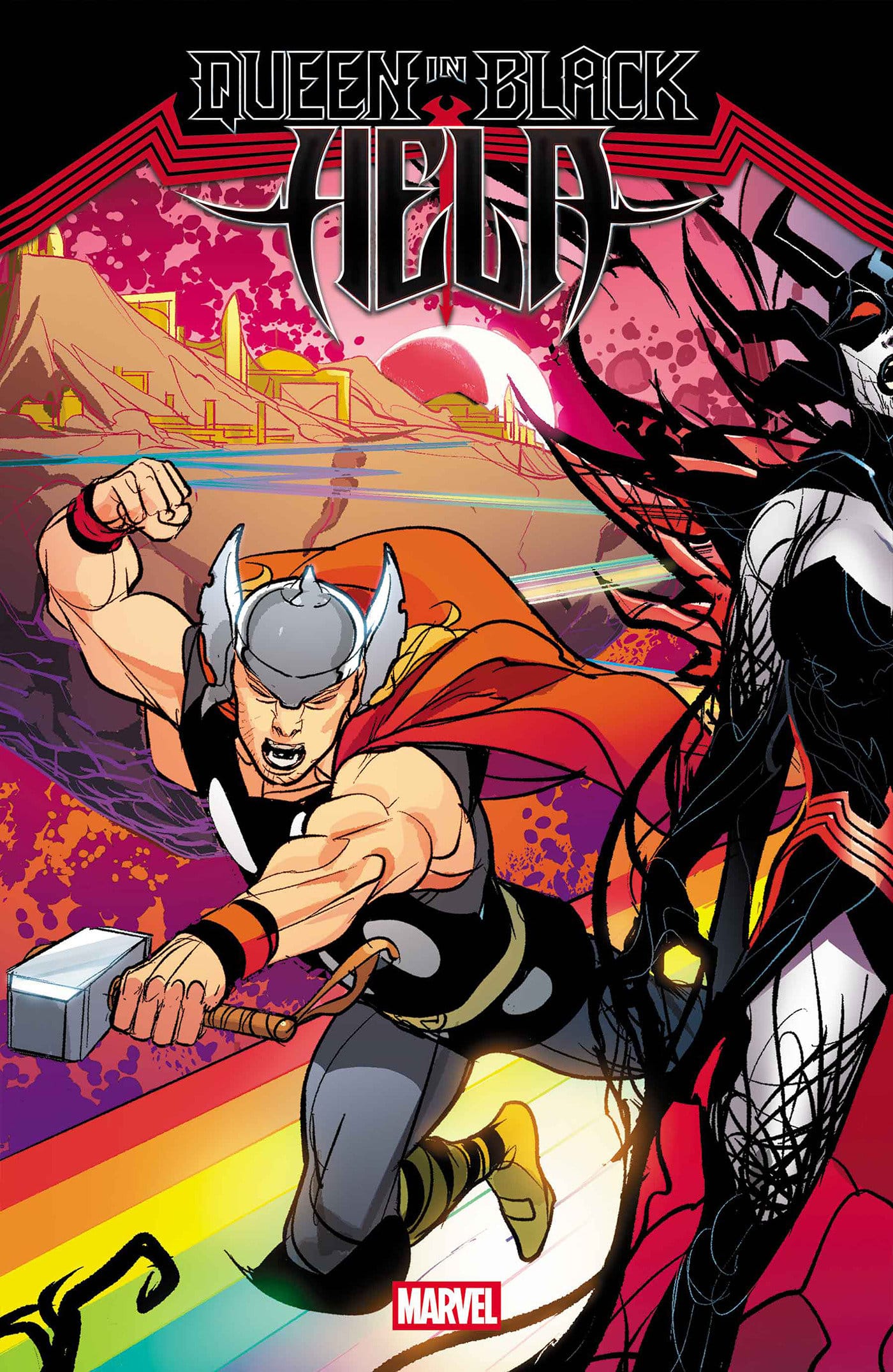 Marvel Comics Queen In Black: Hela #1 Main Cover Pasqual Ferry