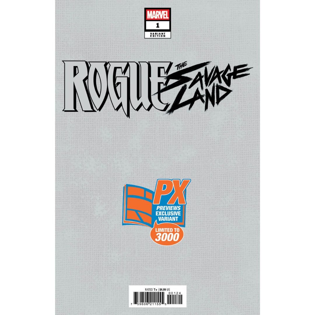 Marvel Comics Rogue The Savage Land #1 (Of 5) PX Exclusive Greg Land Variant