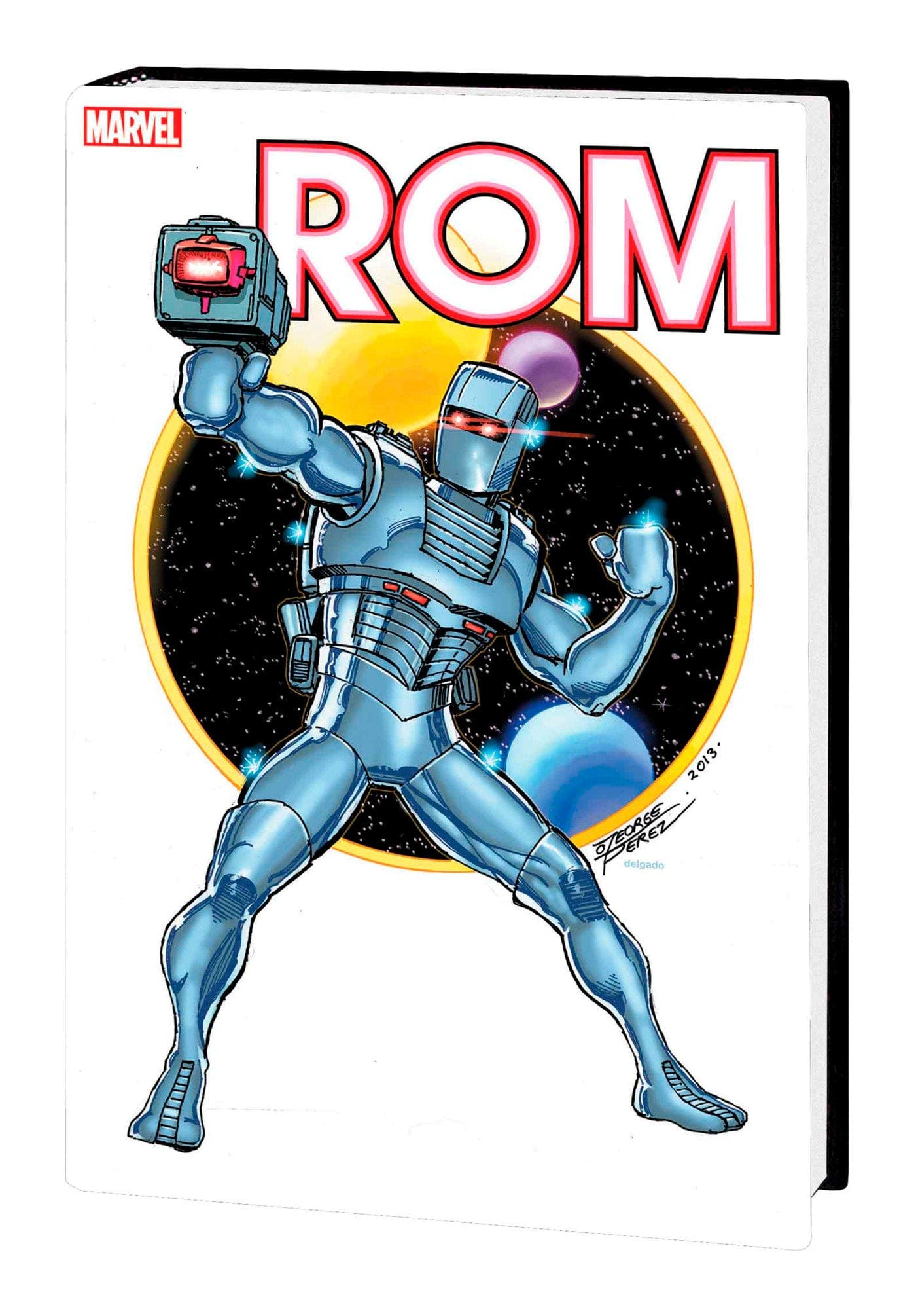 Marvel Comics Rom: The Original Marvel Years Omnibus Volume 1 George Perez Cover (Direct Market Edition)