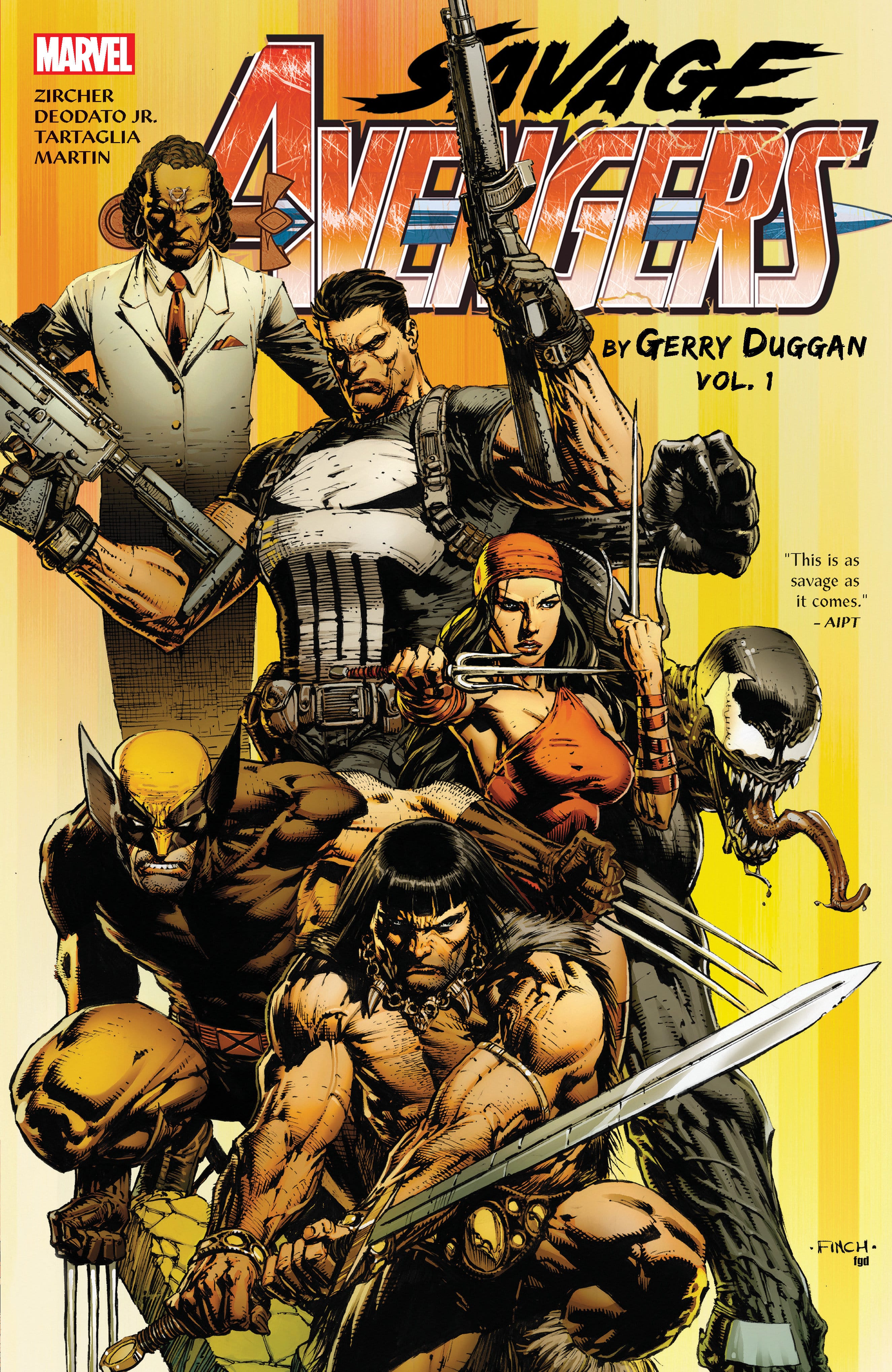 Marvel Comics Savage Avengers By Gerry Duggan Vol. 1