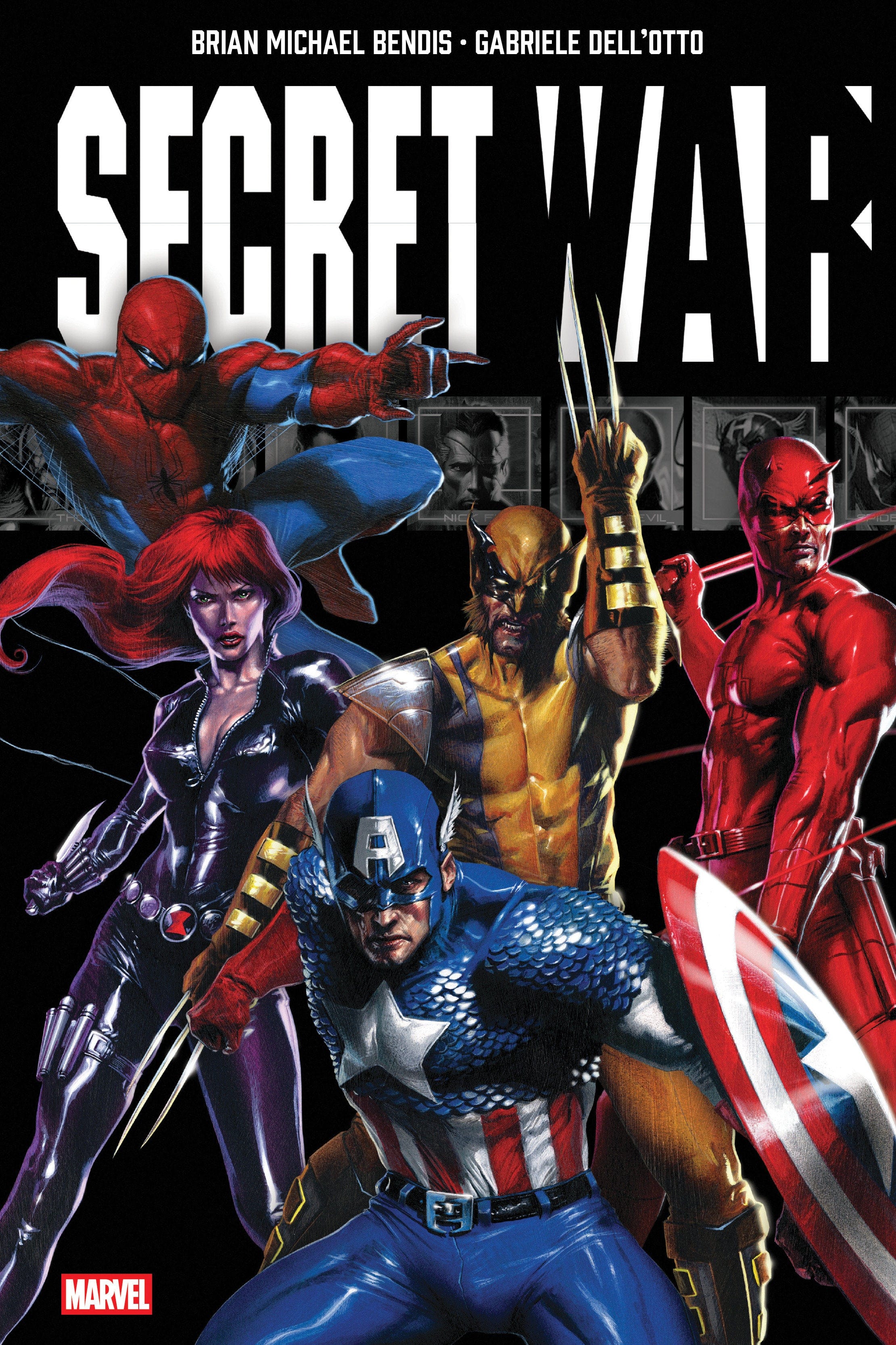 Marvel Comics Secret War By Brian Michael Bendis Omnibus Gabriele Dell'Otto Classic Costumes Cover
