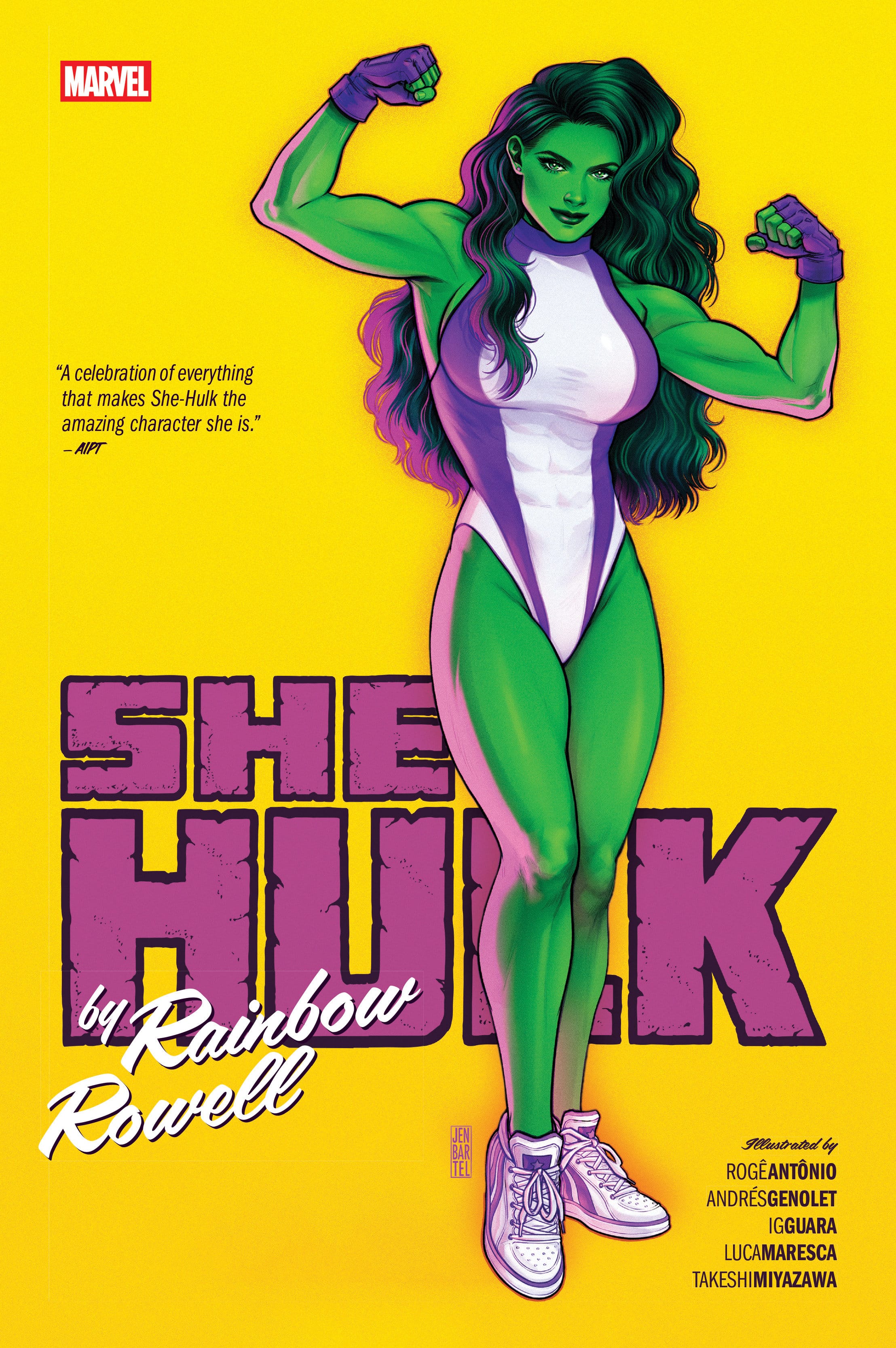 Marvel Comics She-Hulk By Rainbow Rowell Omnibus Jen Bartel Cover