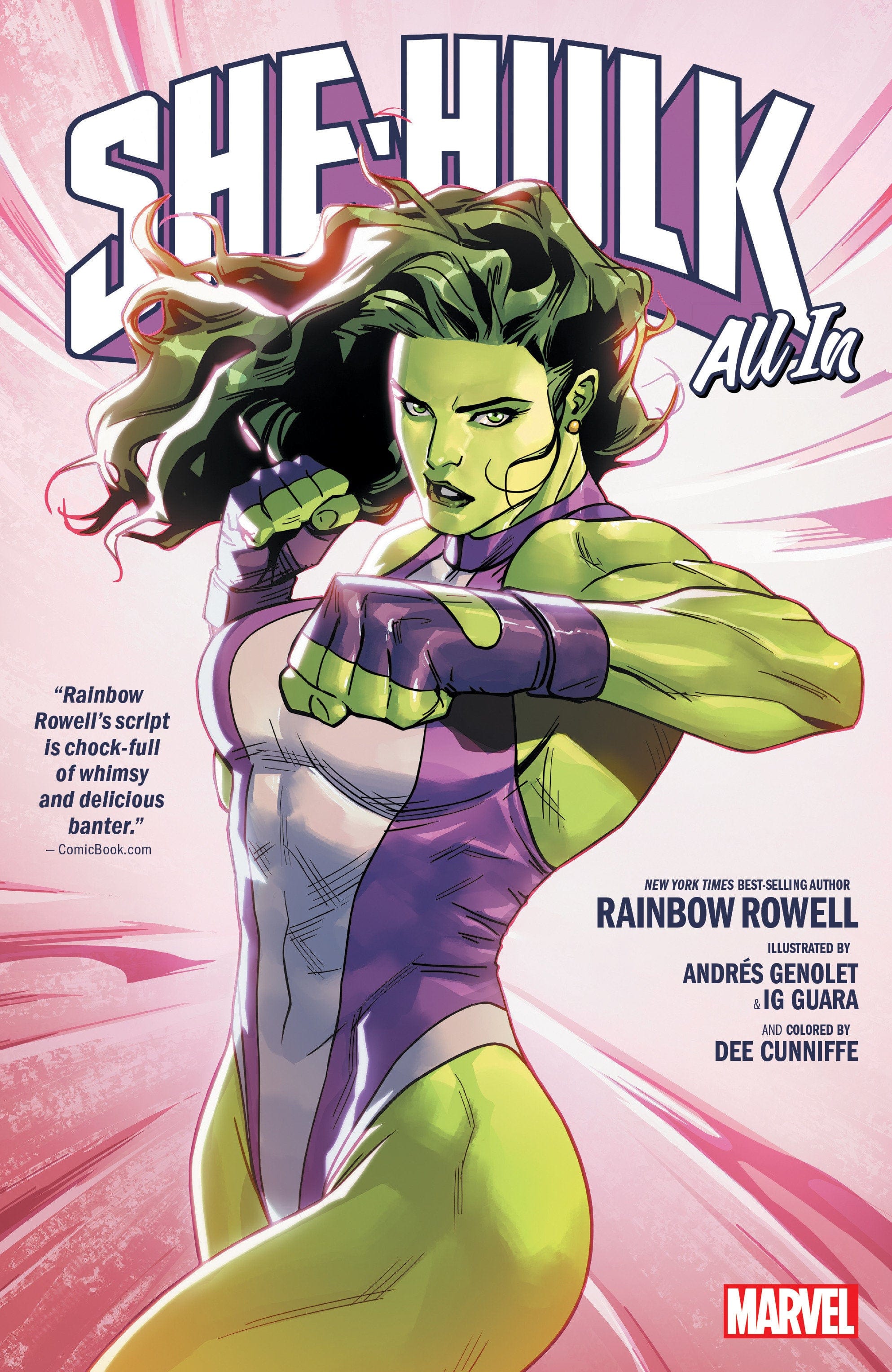 Marvel Comics She-Hulk By Rainbow Rowell Volume 5: All In