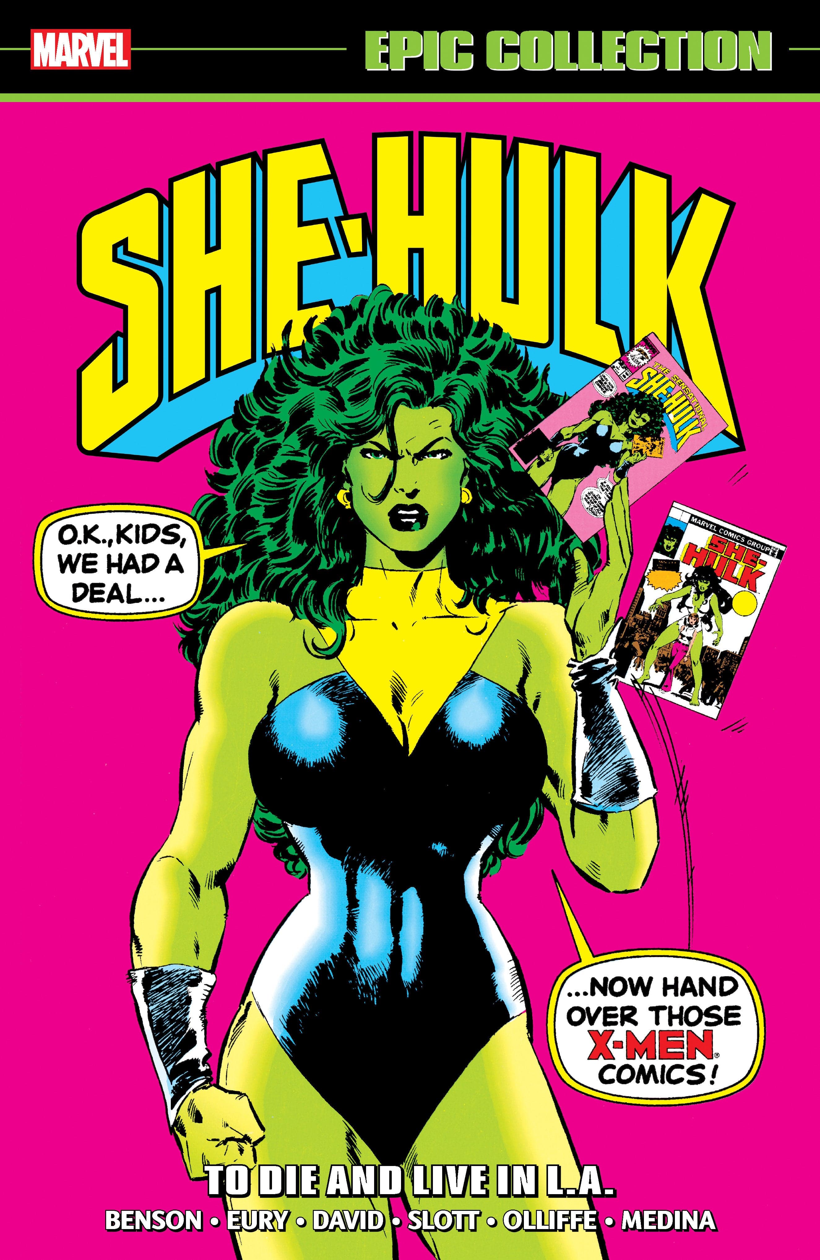 Marvel Comics She-Hulk Epic Collection: To Die And Live In L.A.