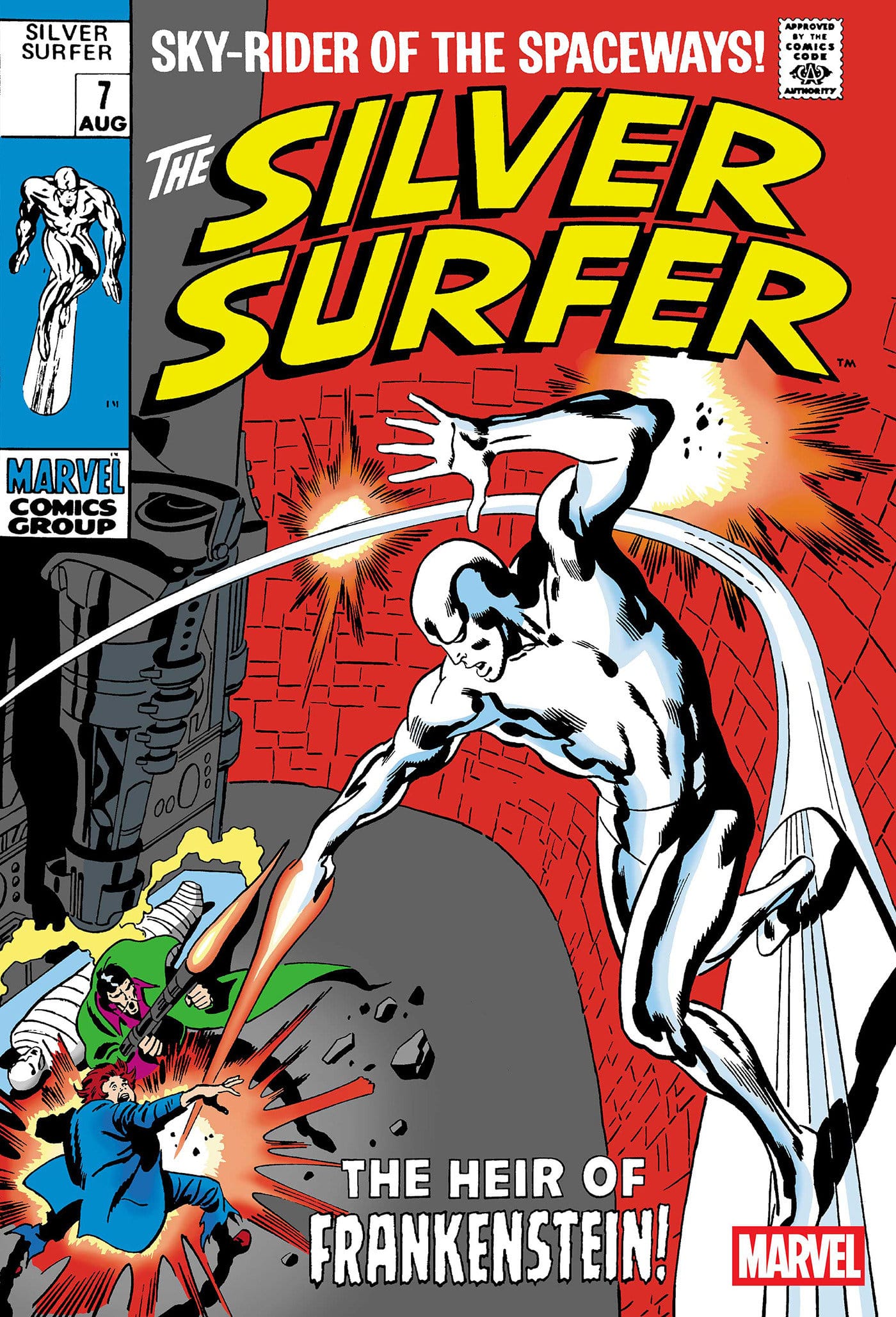 Marvel Comics Silver Surfer #7 Facsimile Edition Main Cover John Buscema