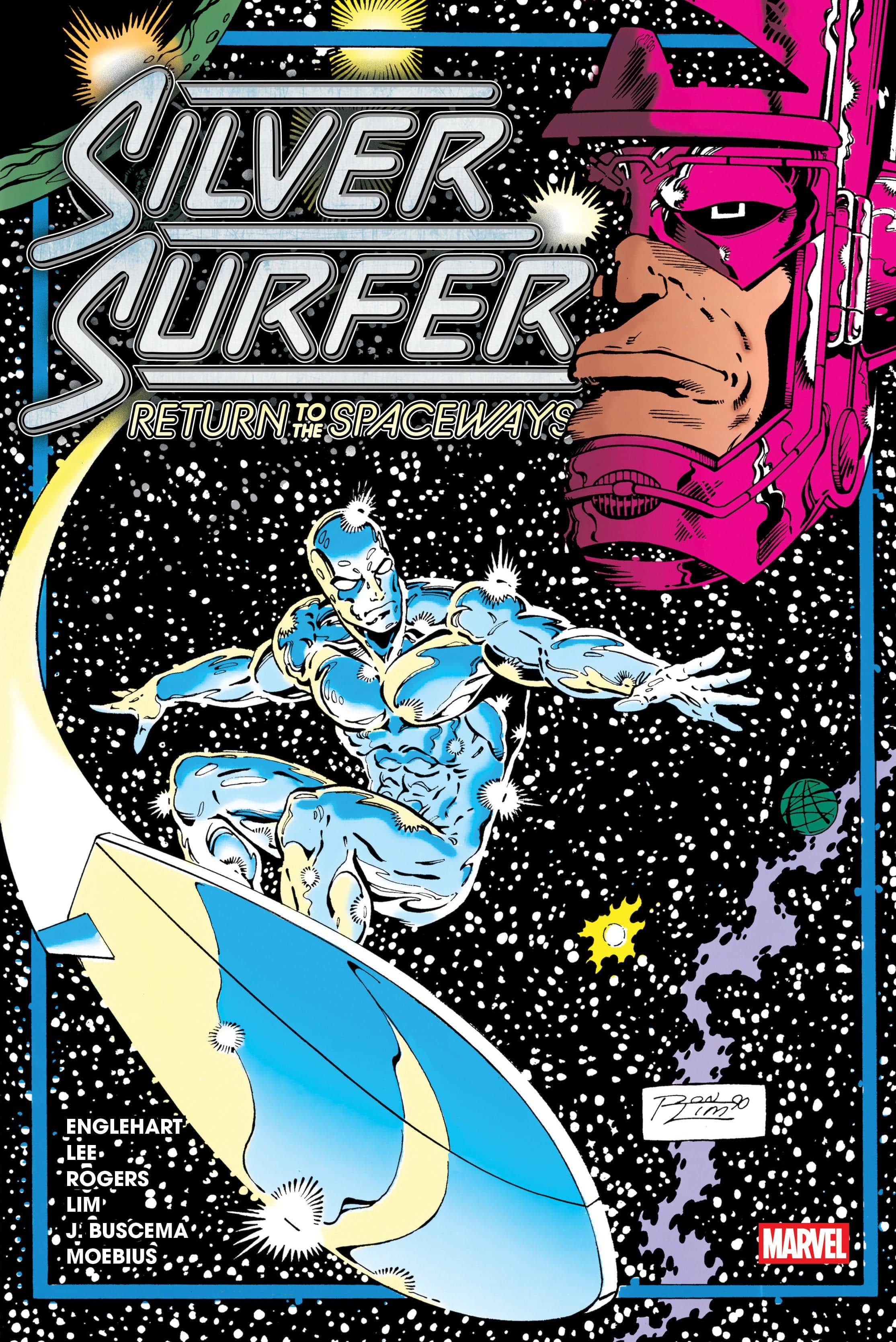 Marvel Comics Silver Surfer: Return To The Spaceways Omnibus Ron Lim Cover
