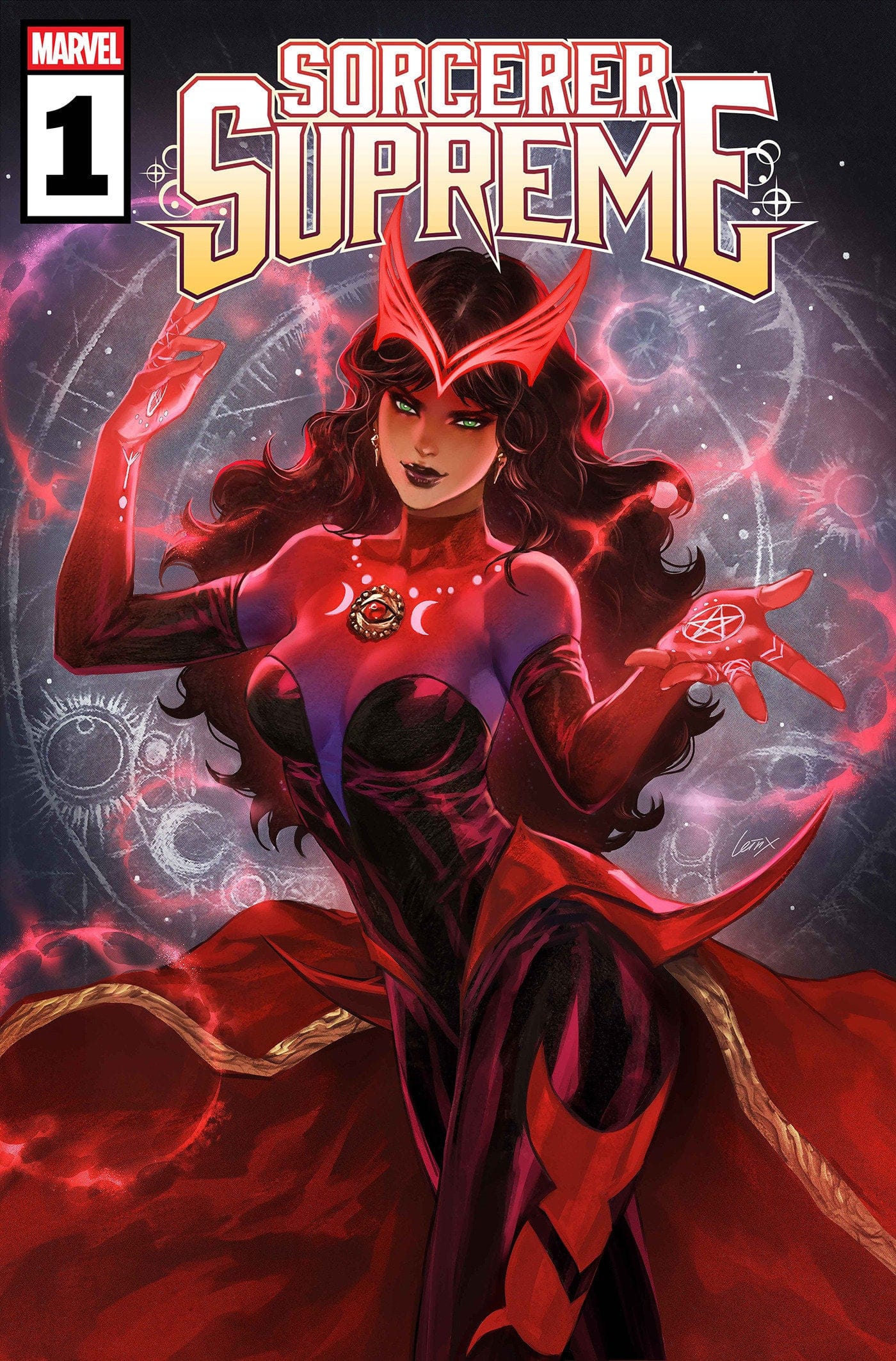 Marvel Comics Sorcerer Supreme #1 Main Cover Lesley "Leirix" Li