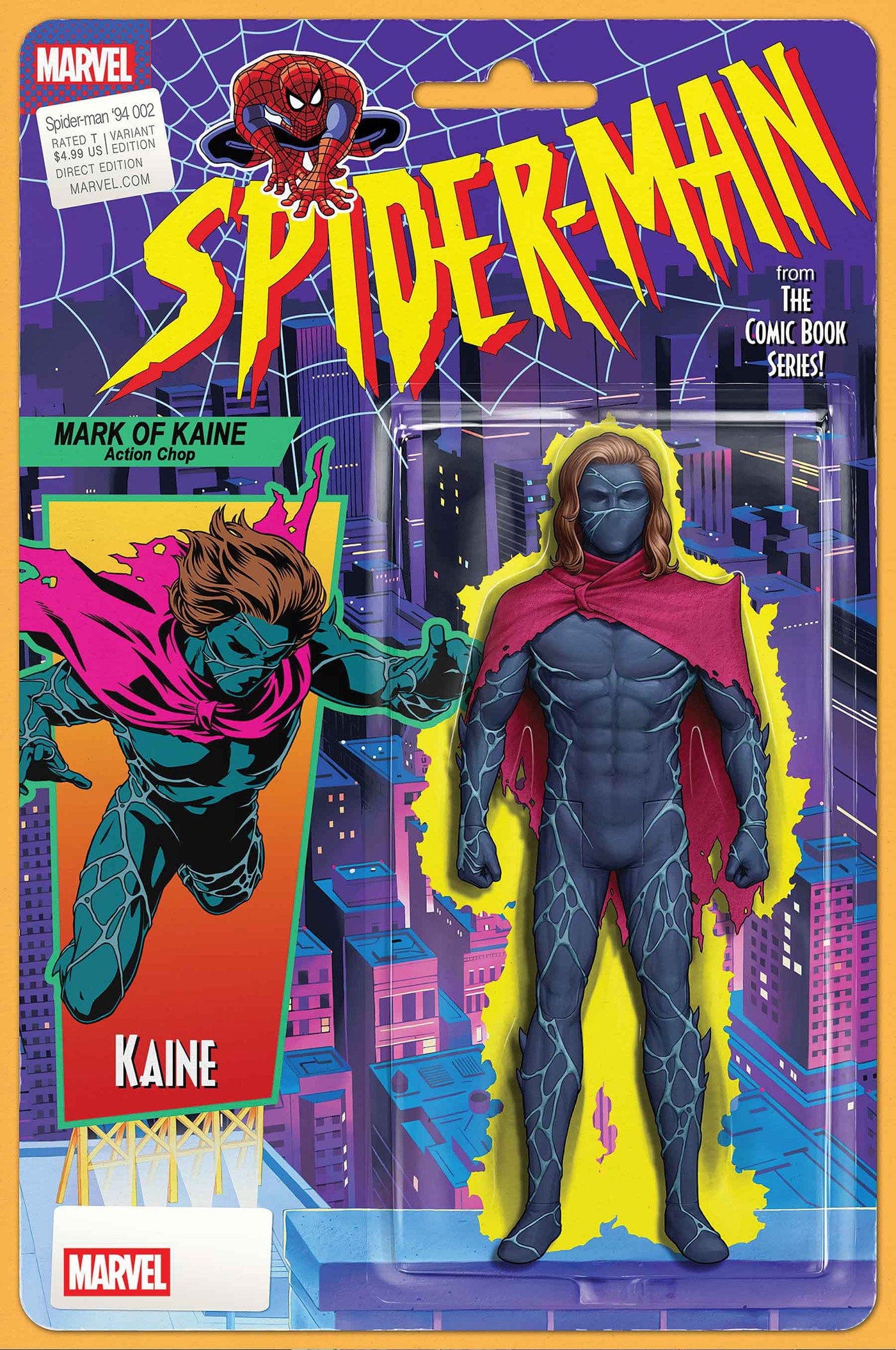 Marvel Comics Spider-Man '94 #2 John Tyler Christopher Action Figure Variant