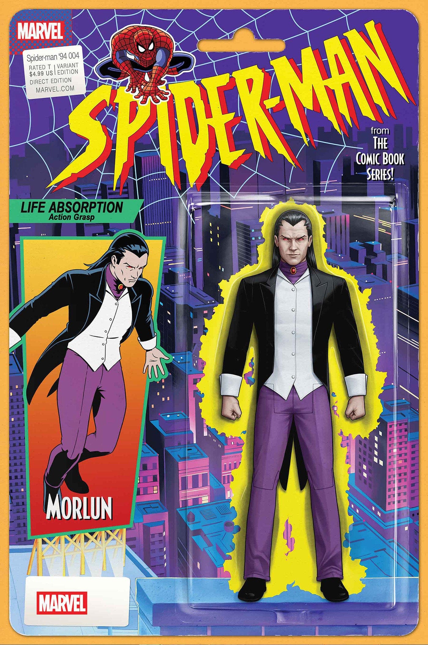 Marvel Comics Spider-Man '94 #4 John Tyler Christopher Action Figure Variant