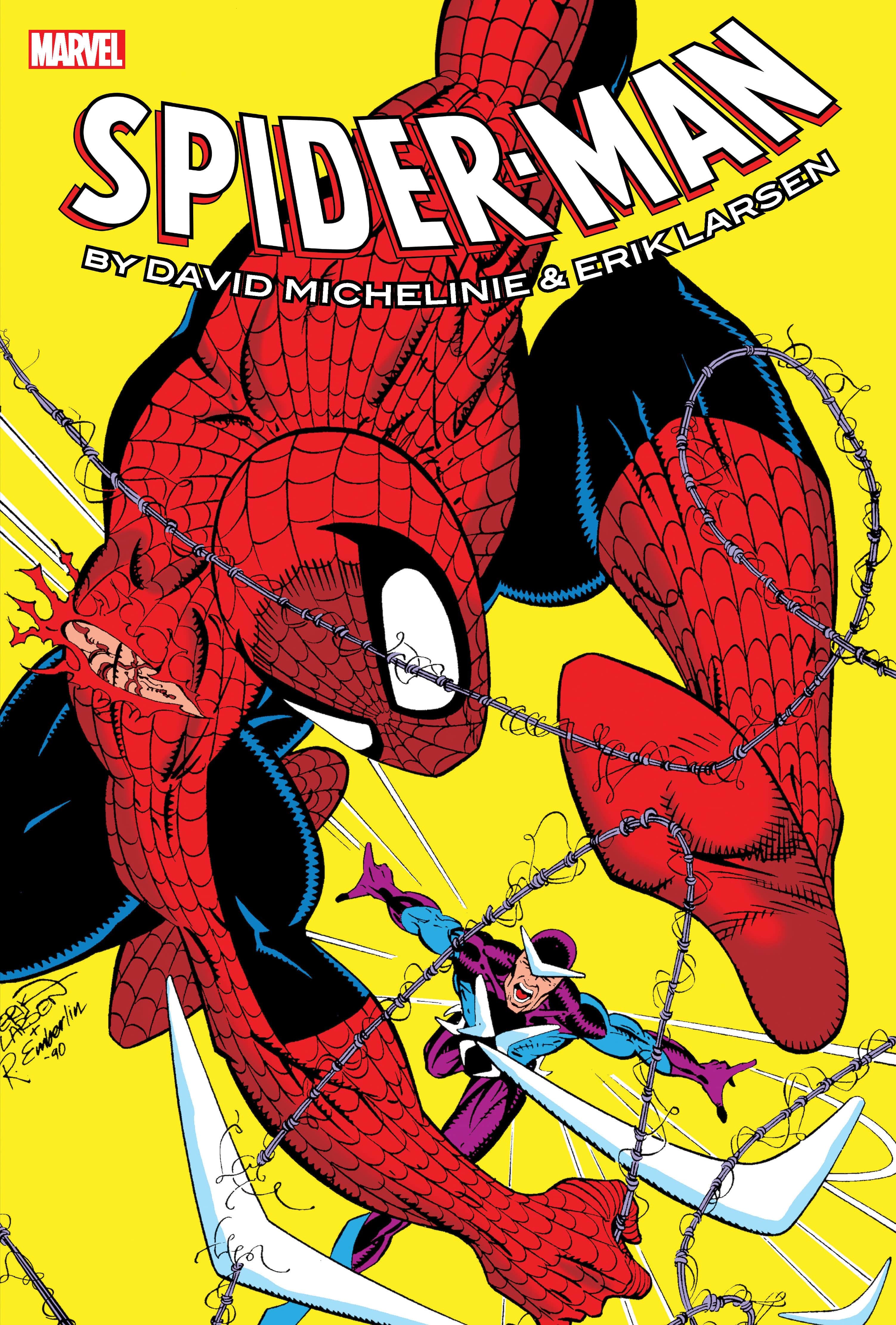 Marvel Comics Spider-Man By Michelinie & Larsen Omnibus Erik Larsen Spider-Man Cover (New Printing)