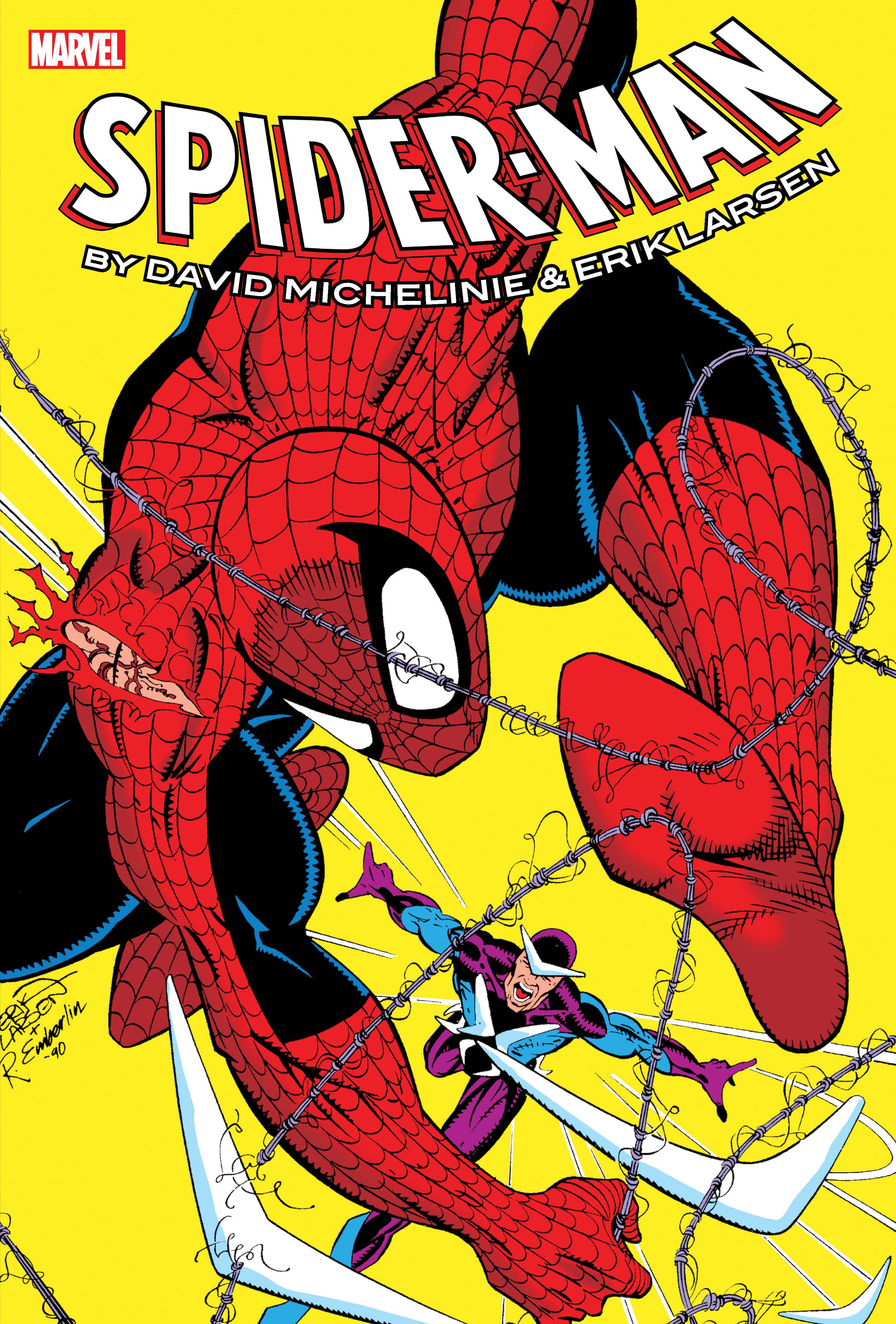 Marvel Comics Spider-Man By Michelinie & Larsen Omnibus Erik Larsen Spider-Man Cover (New Printing)