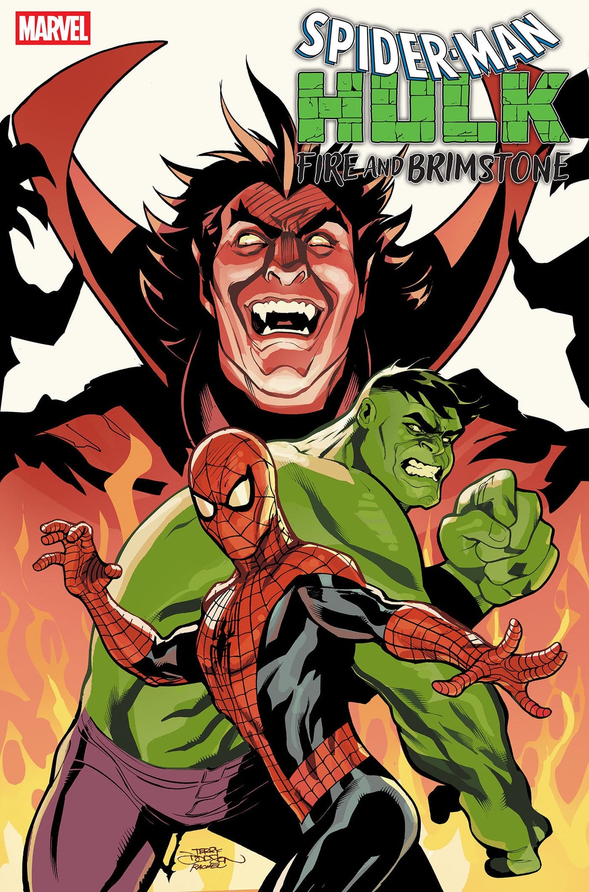 Marvel Comics Spider-Man/Hulk: Fire And Brimstone #3 Terry Dodson Variant