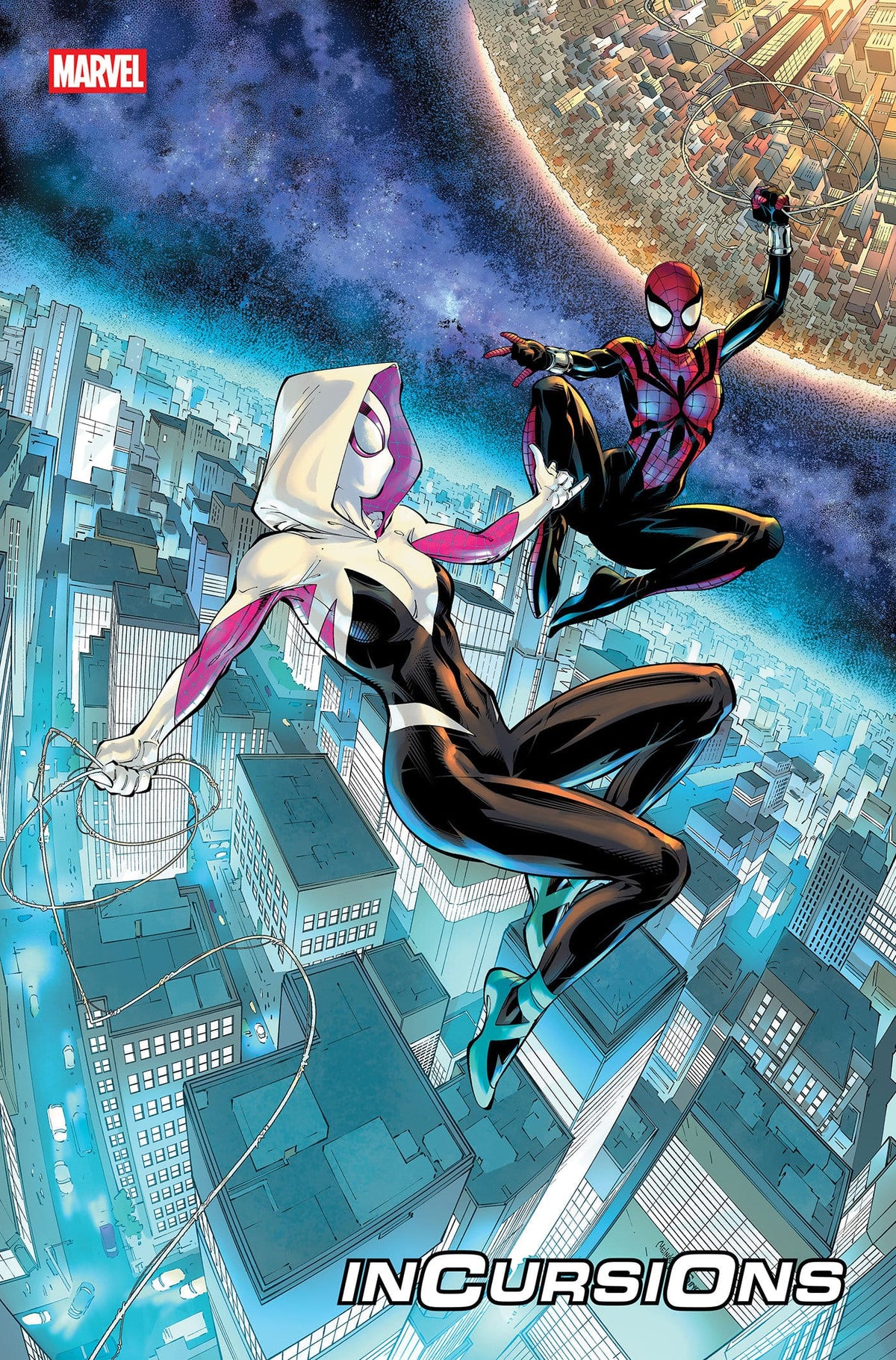 Marvel Comics Spider-Man: Incursions #1 Cover B By Gleb Melnikov