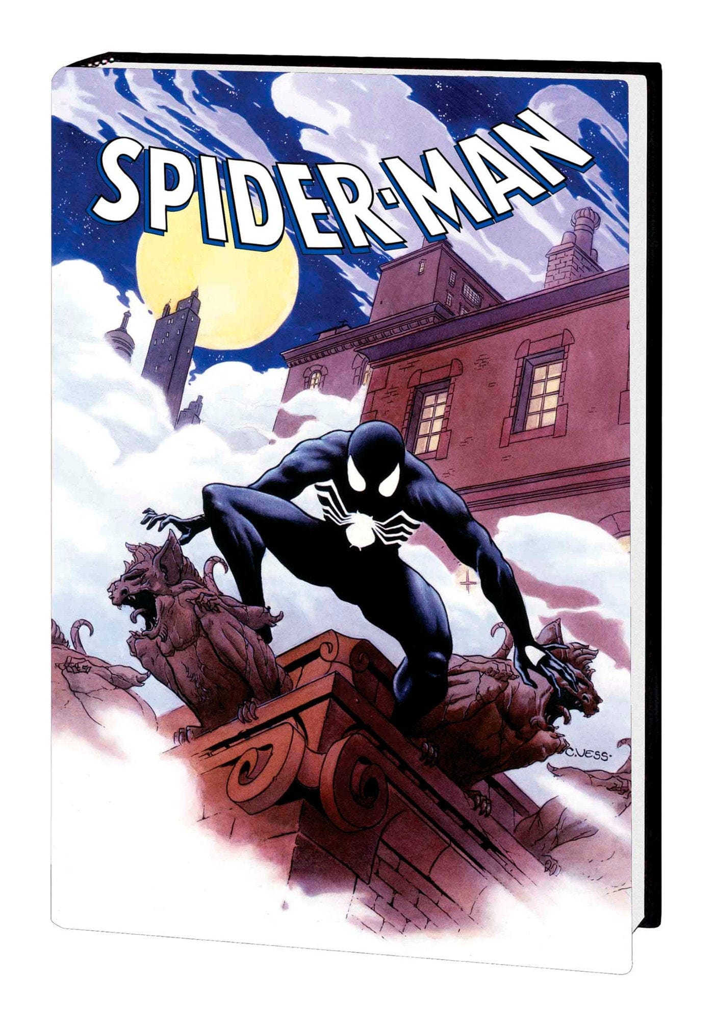 Marvel Comics Spider-Man: The Complete Black Costume Saga Omnibus Charles Vess Cover (Direct Market Edition)
