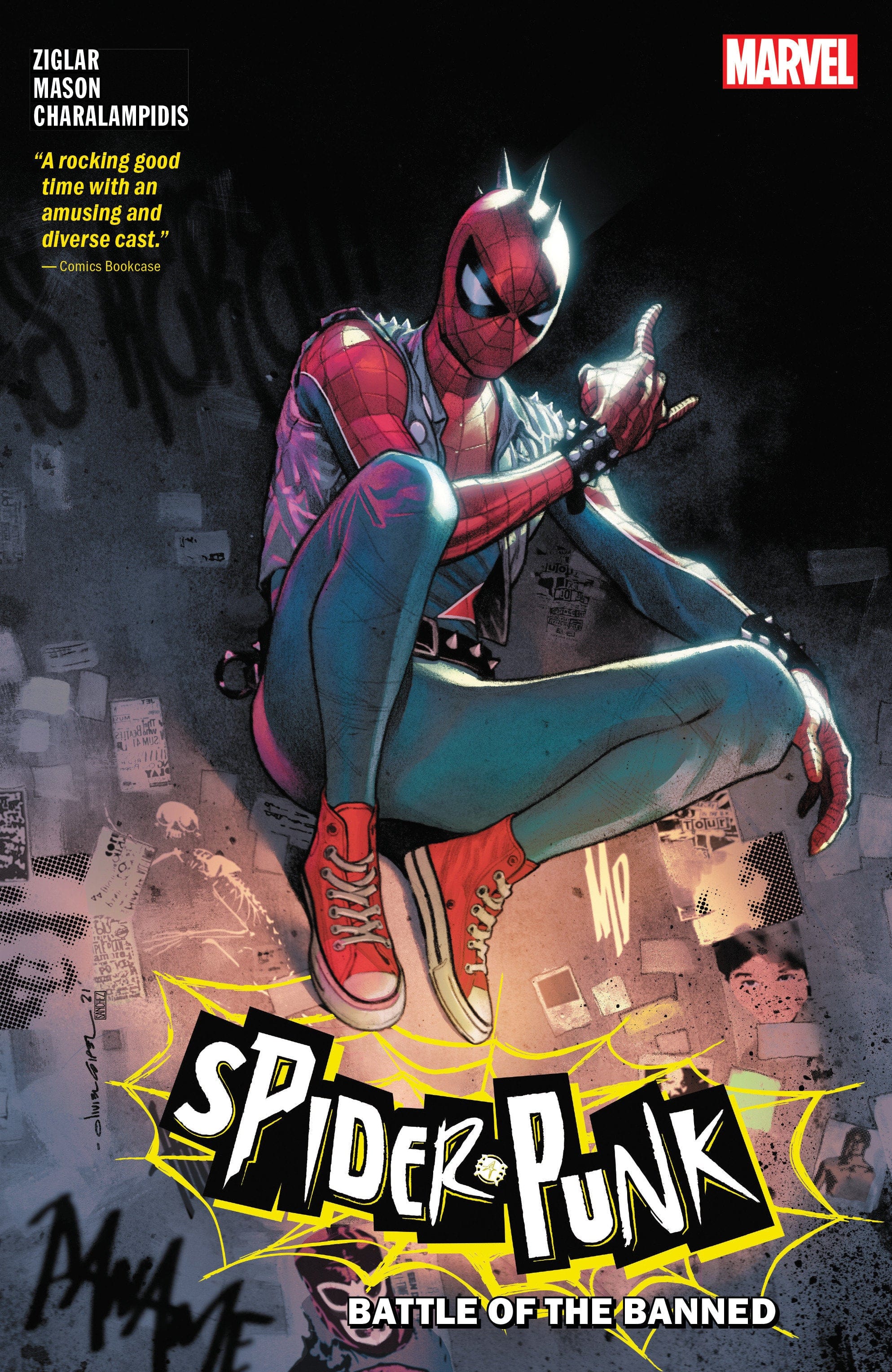 Marvel Comics Spider-Punk: Battle Of The Banned